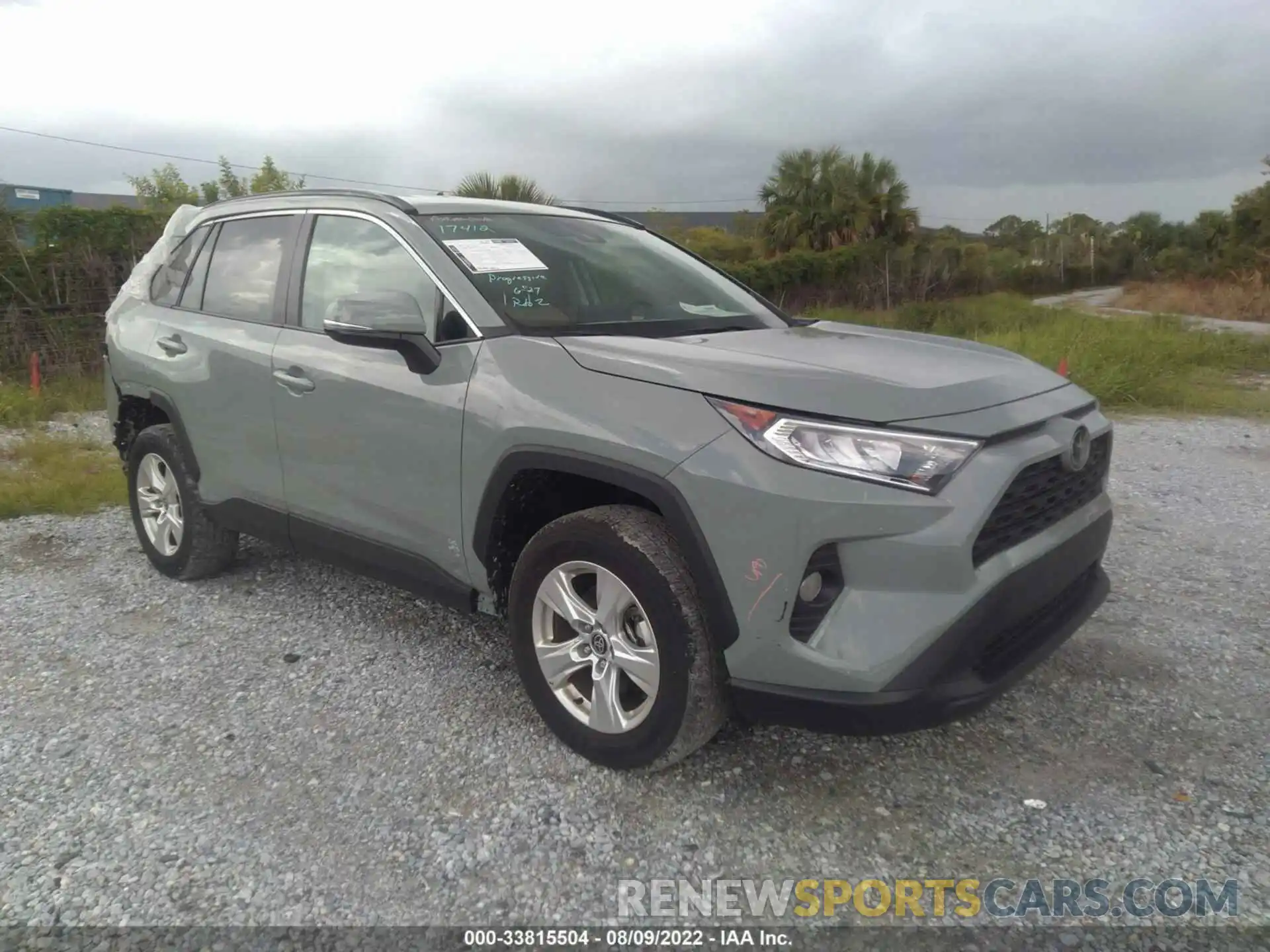 1 Photograph of a damaged car 2T3W1RFV6MW147763 TOYOTA RAV4 2021