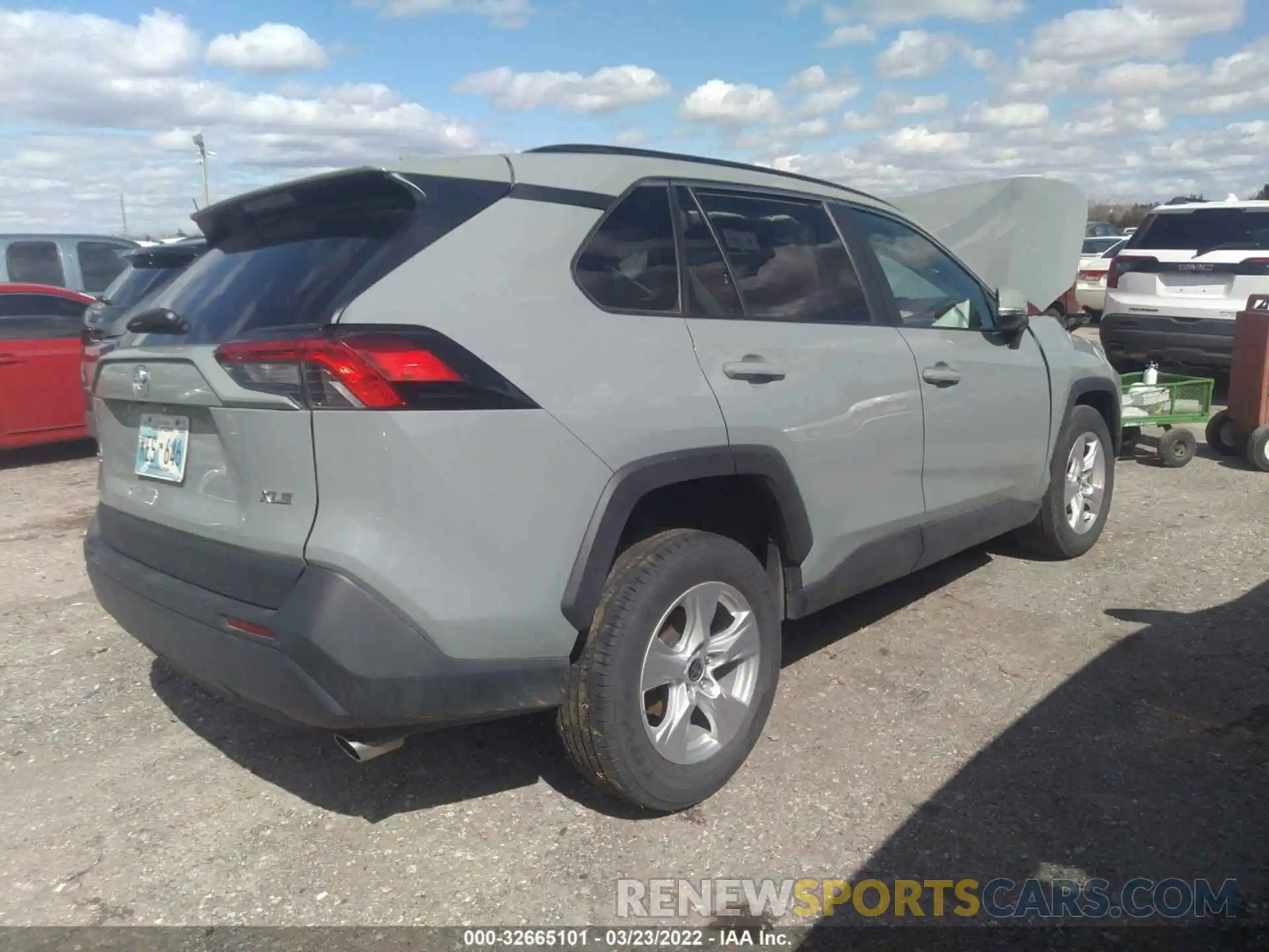 4 Photograph of a damaged car 2T3W1RFV6MW155913 TOYOTA RAV4 2021