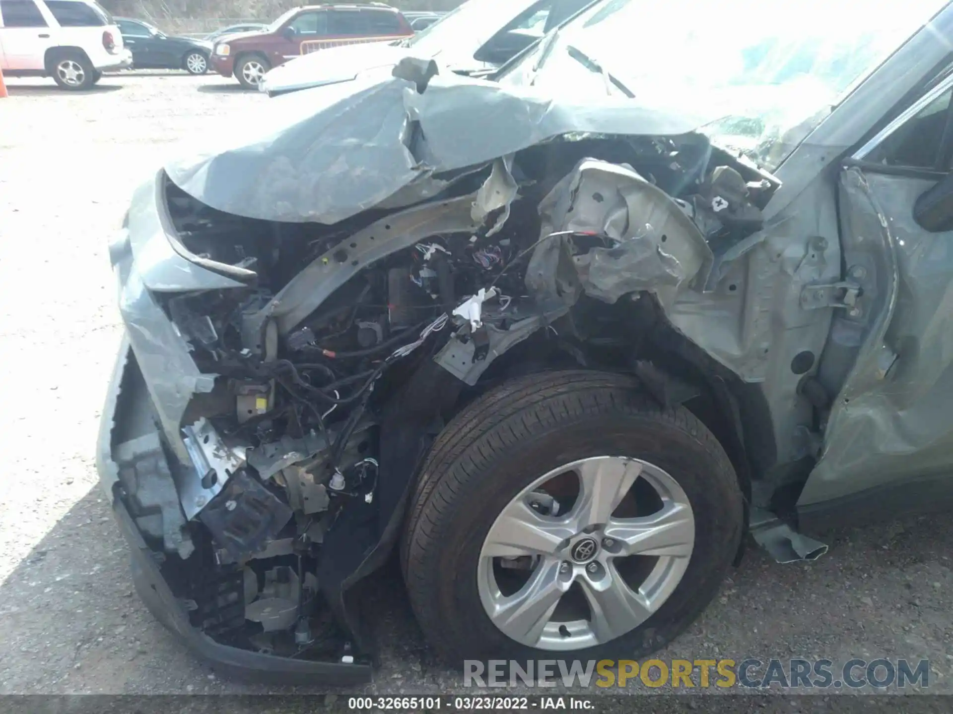 6 Photograph of a damaged car 2T3W1RFV6MW155913 TOYOTA RAV4 2021