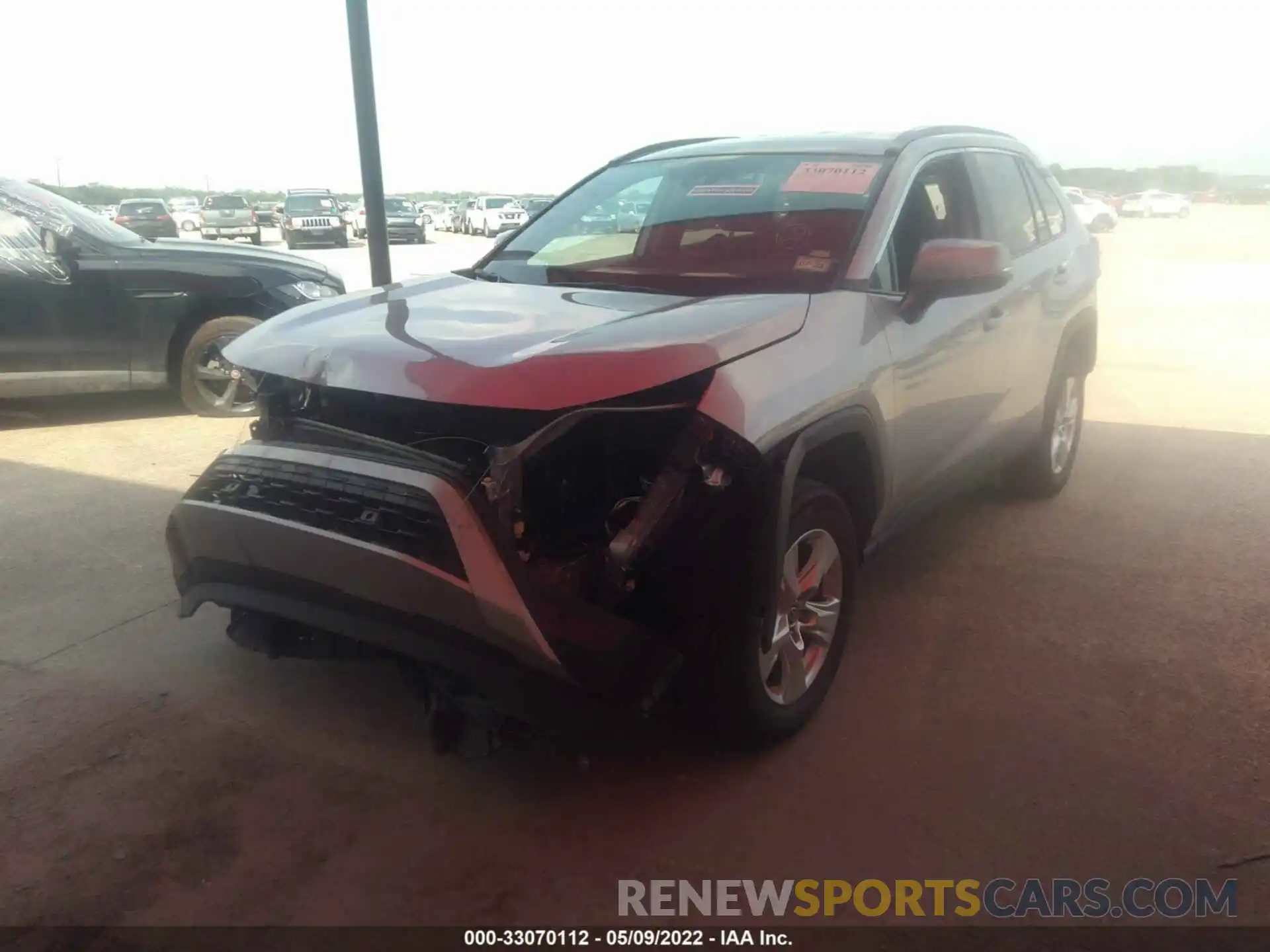 2 Photograph of a damaged car 2T3W1RFV6MW164188 TOYOTA RAV4 2021