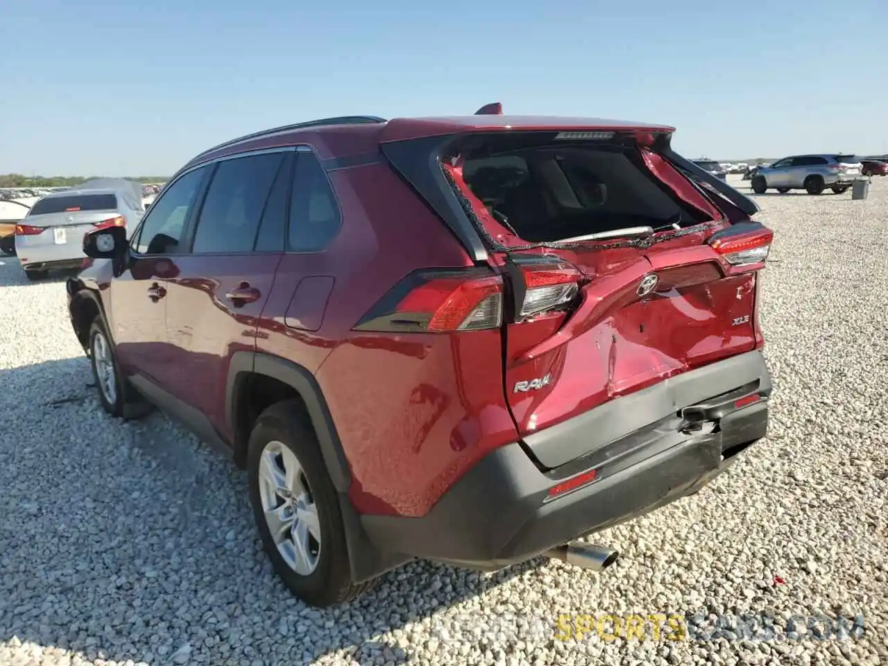 3 Photograph of a damaged car 2T3W1RFV6MW166927 TOYOTA RAV4 2021