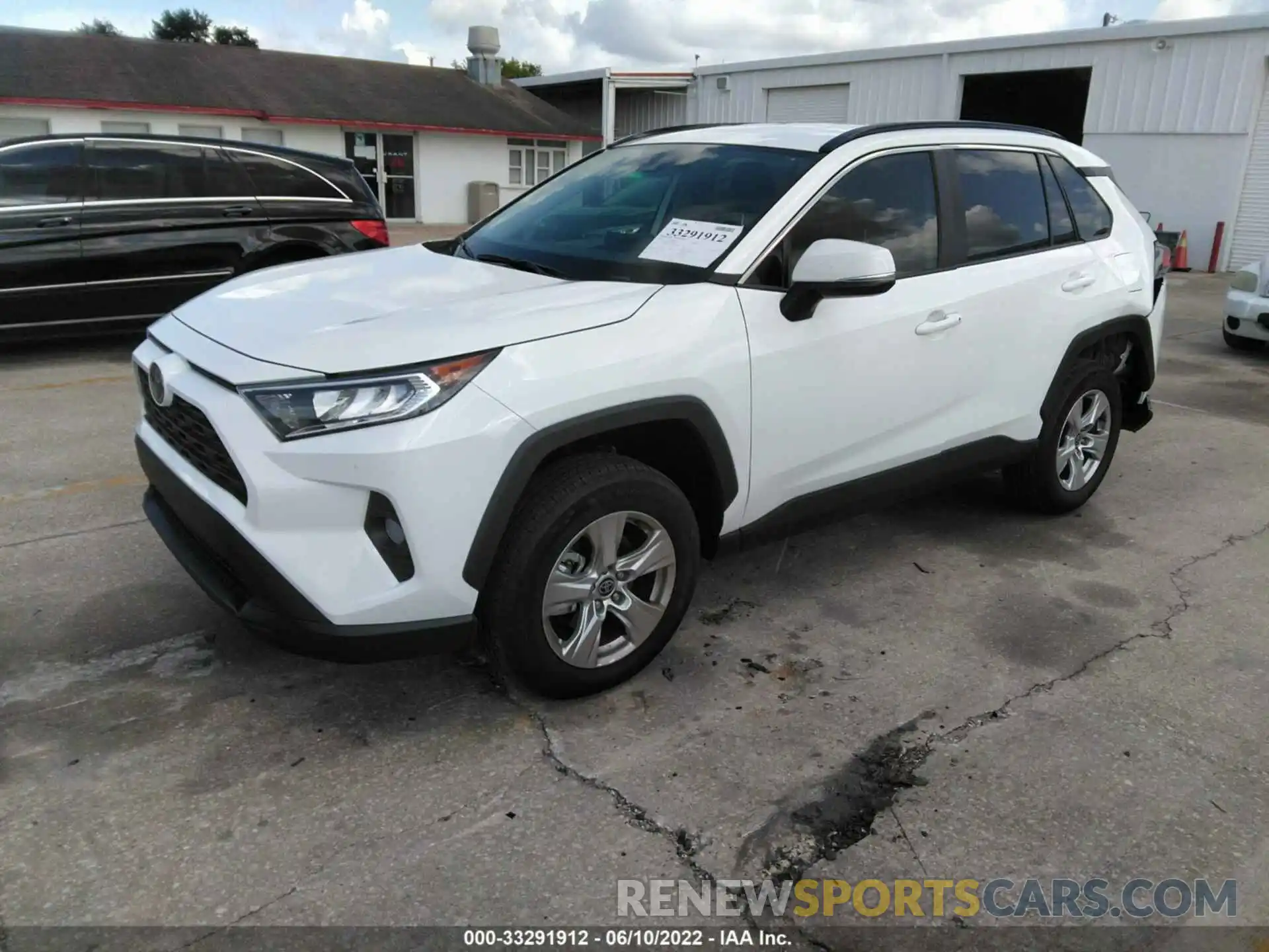 2 Photograph of a damaged car 2T3W1RFV6MW176518 TOYOTA RAV4 2021