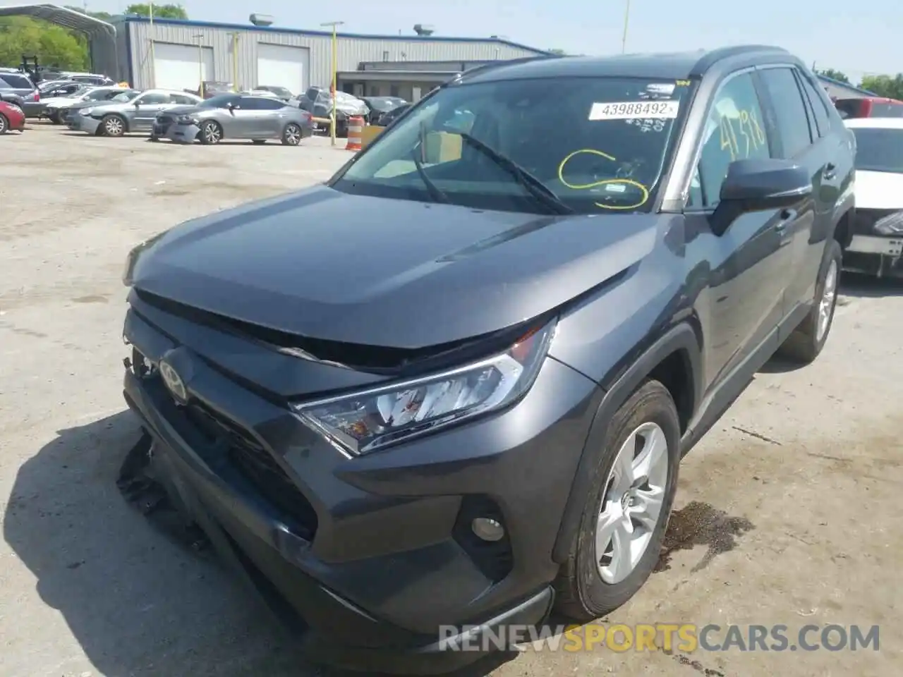 2 Фотография поврежденного автомобиля 2T3W1RFV7MC086148 TOYOTA RAV4 2021