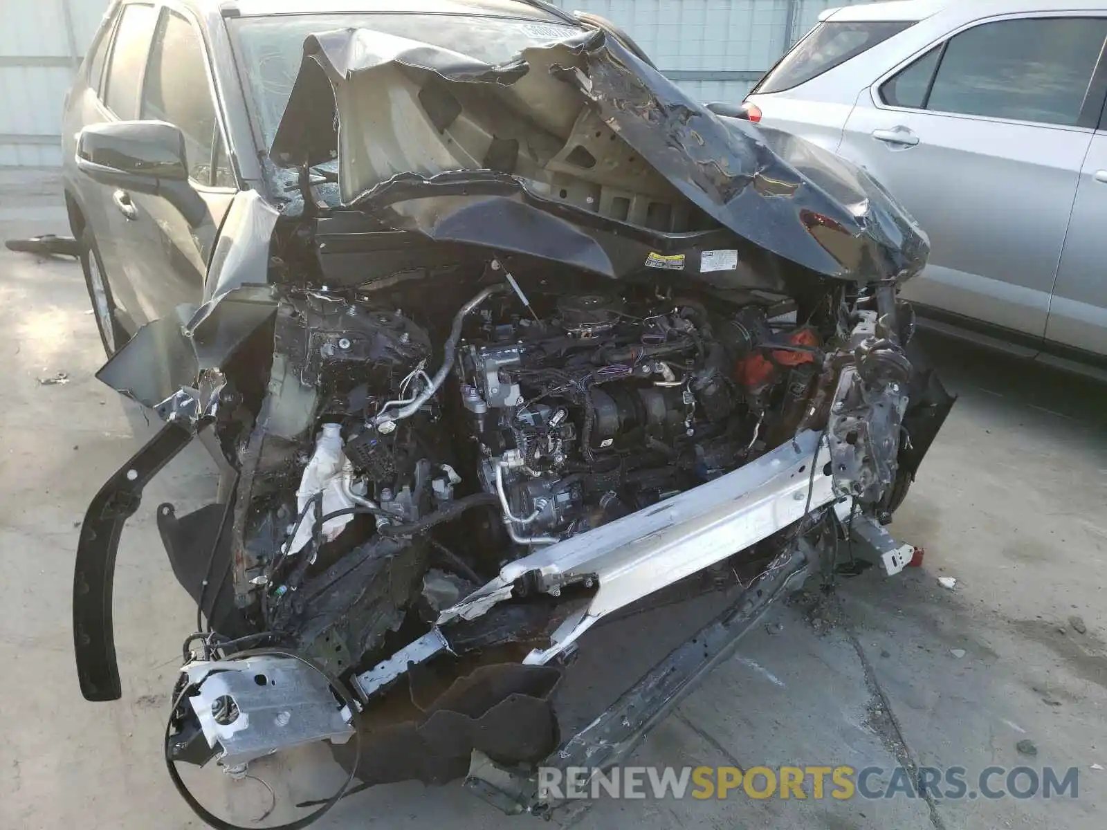 9 Фотография поврежденного автомобиля 2T3W1RFV7MC087381 TOYOTA RAV4 2021