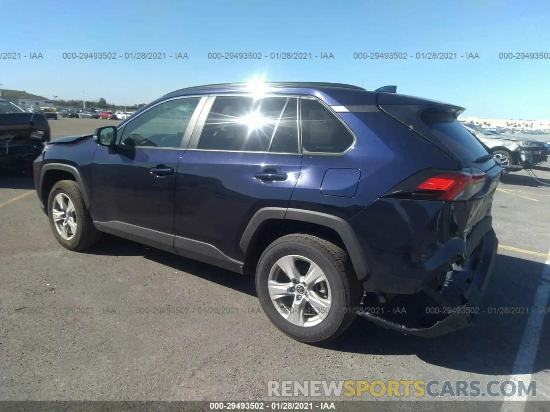 3 Photograph of a damaged car 2T3W1RFV7MC088451 TOYOTA RAV4 2021