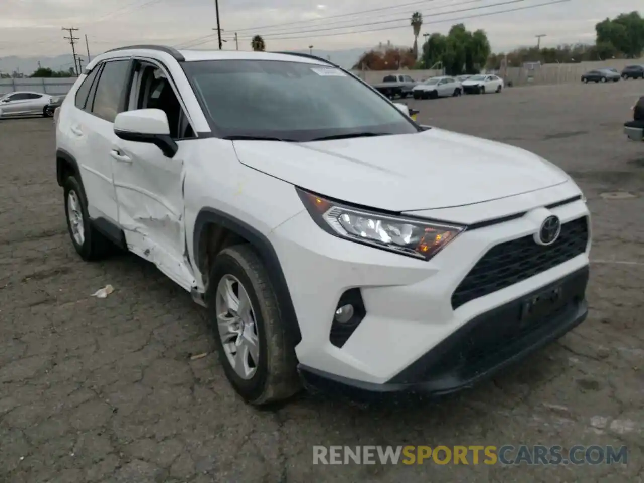 1 Photograph of a damaged car 2T3W1RFV7MC096761 TOYOTA RAV4 2021