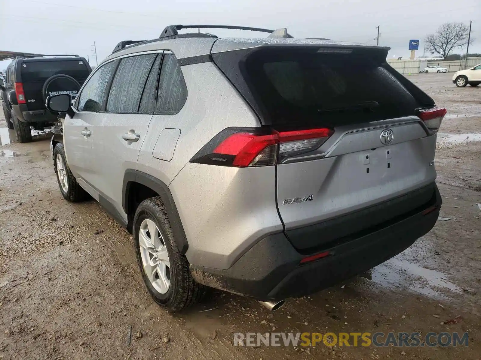 3 Photograph of a damaged car 2T3W1RFV7MC097280 TOYOTA RAV4 2021