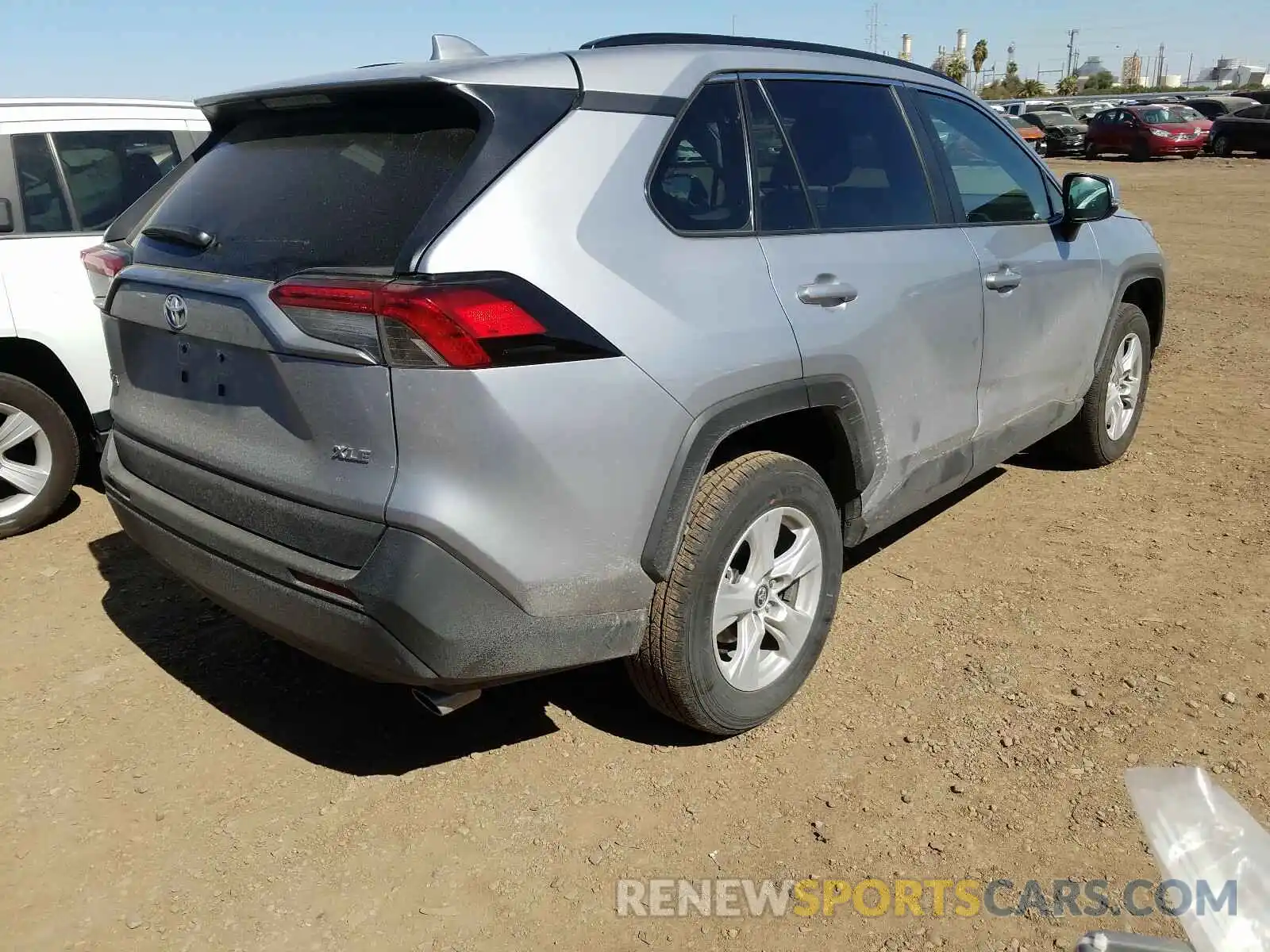 4 Photograph of a damaged car 2T3W1RFV7MC097585 TOYOTA RAV4 2021