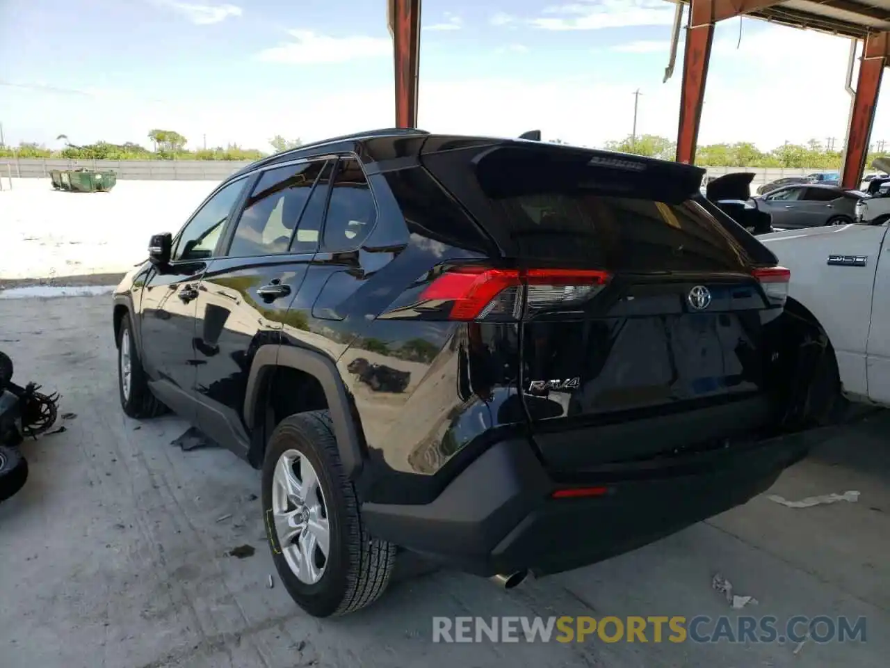 3 Photograph of a damaged car 2T3W1RFV7MC097876 TOYOTA RAV4 2021