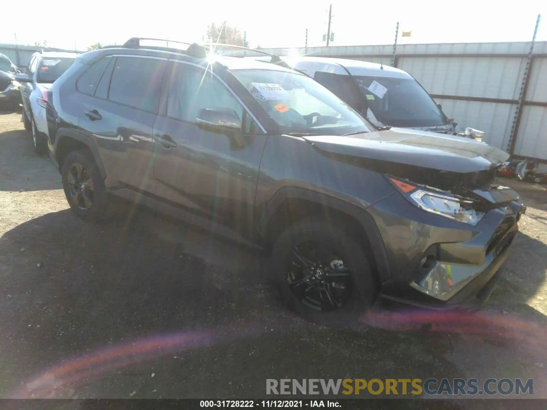 1 Photograph of a damaged car 2T3W1RFV7MC101411 TOYOTA RAV4 2021