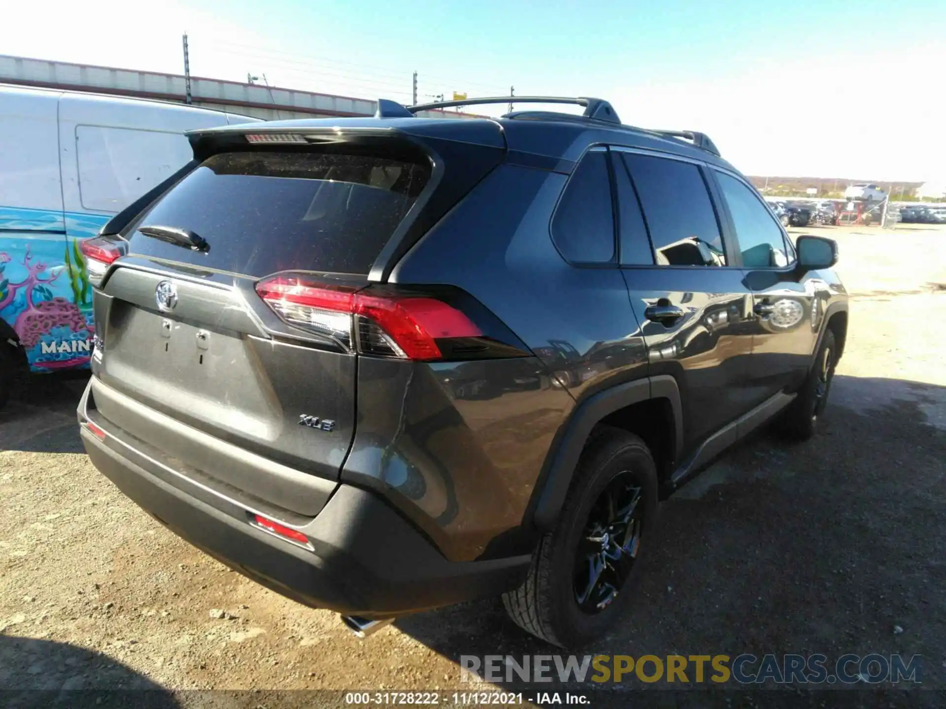 4 Photograph of a damaged car 2T3W1RFV7MC101411 TOYOTA RAV4 2021