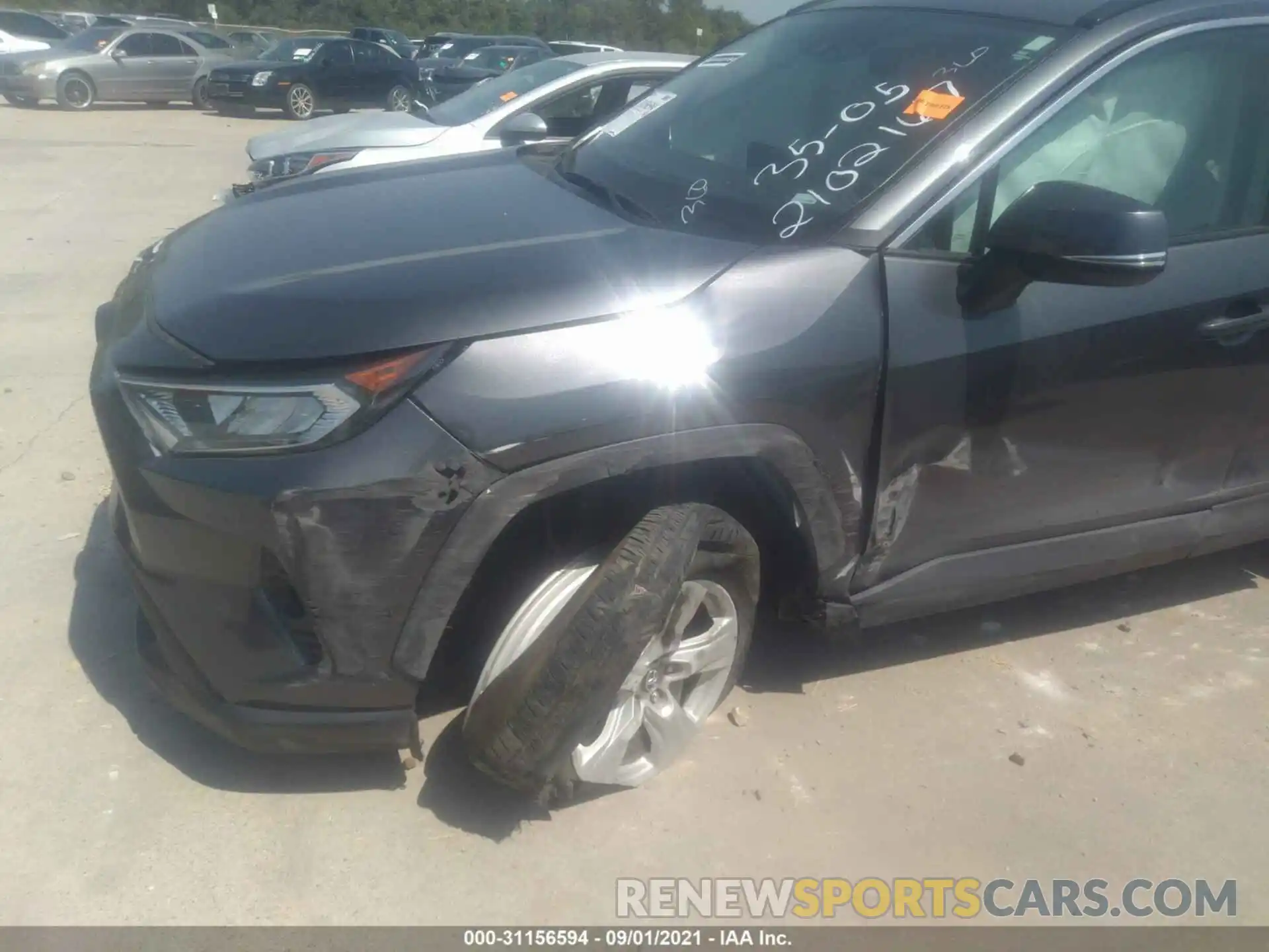 6 Photograph of a damaged car 2T3W1RFV7MC102395 TOYOTA RAV4 2021