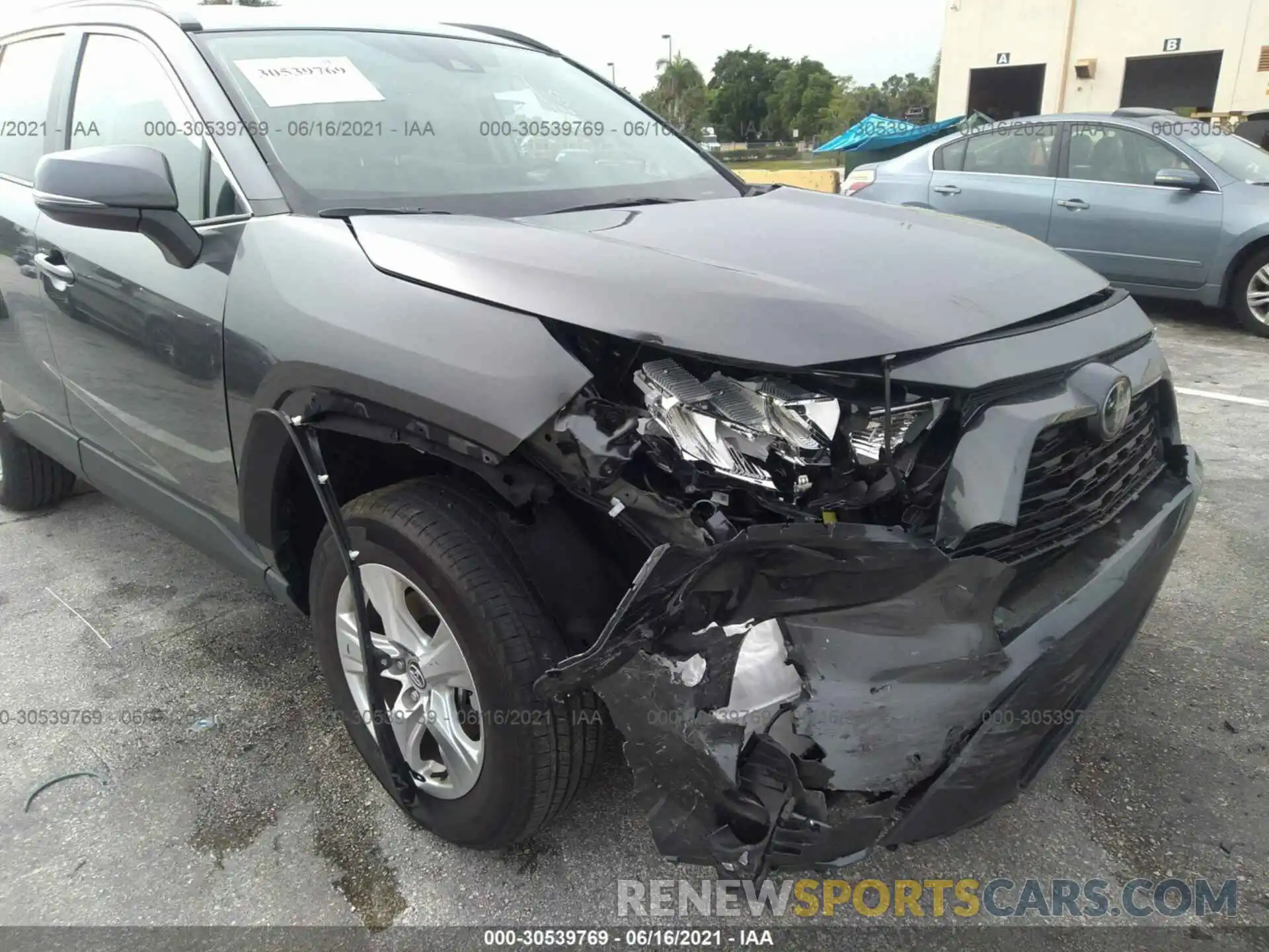 6 Photograph of a damaged car 2T3W1RFV7MC102560 TOYOTA RAV4 2021