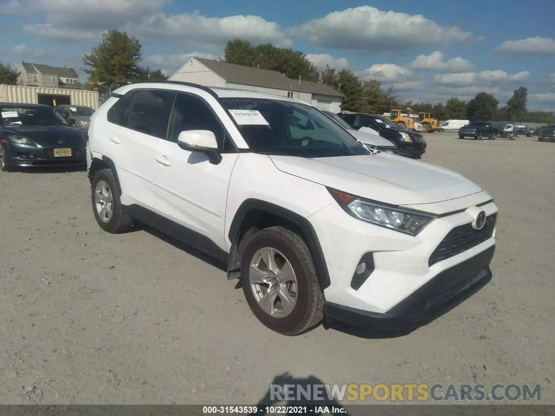 1 Photograph of a damaged car 2T3W1RFV7MC103868 TOYOTA RAV4 2021