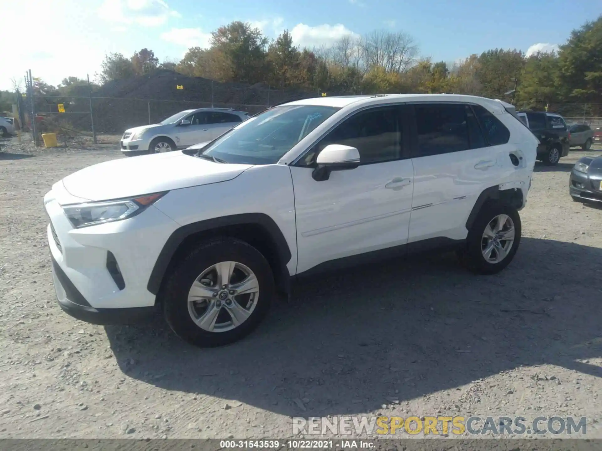 2 Photograph of a damaged car 2T3W1RFV7MC103868 TOYOTA RAV4 2021