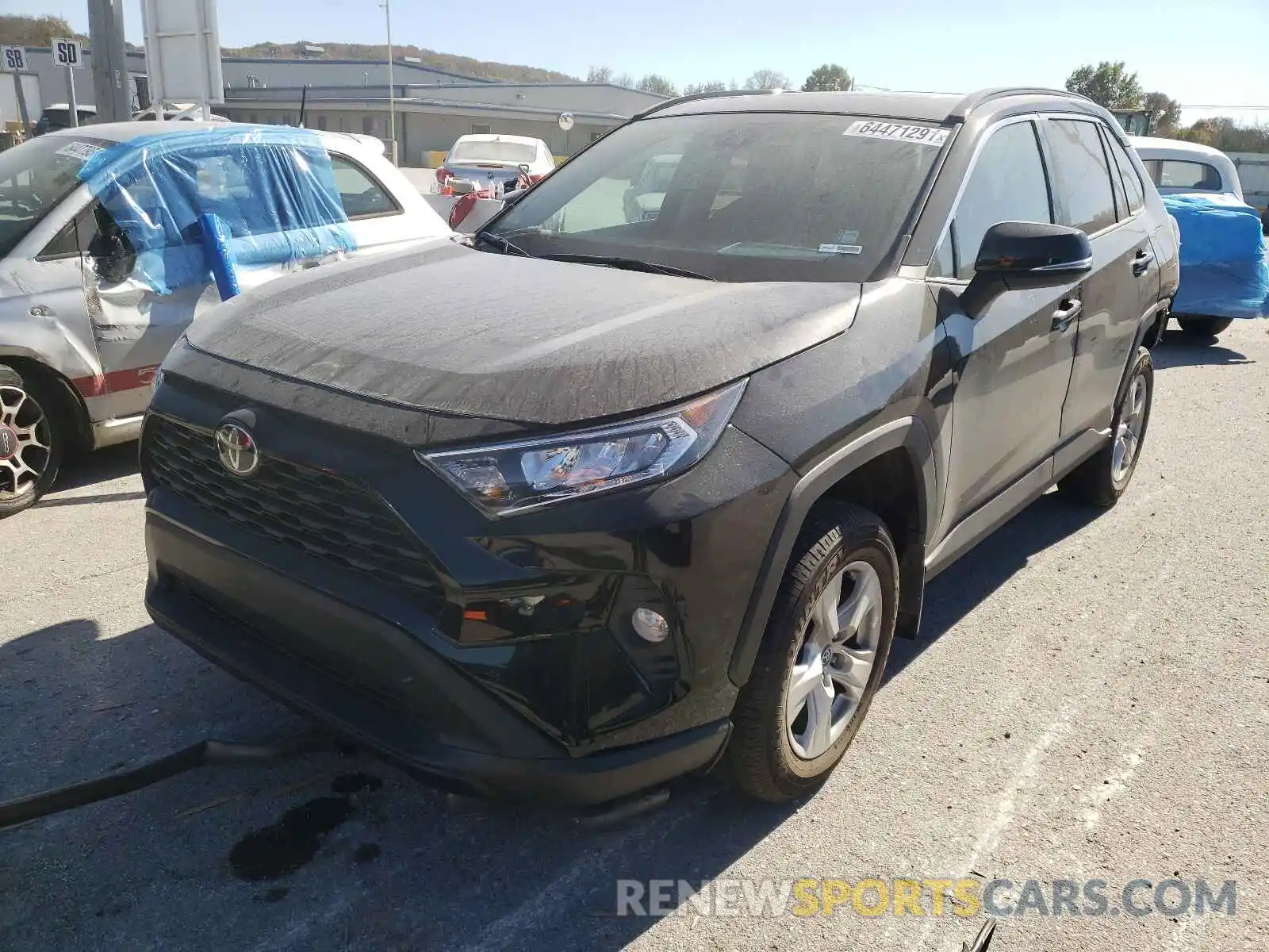 2 Photograph of a damaged car 2T3W1RFV7MC104339 TOYOTA RAV4 2021