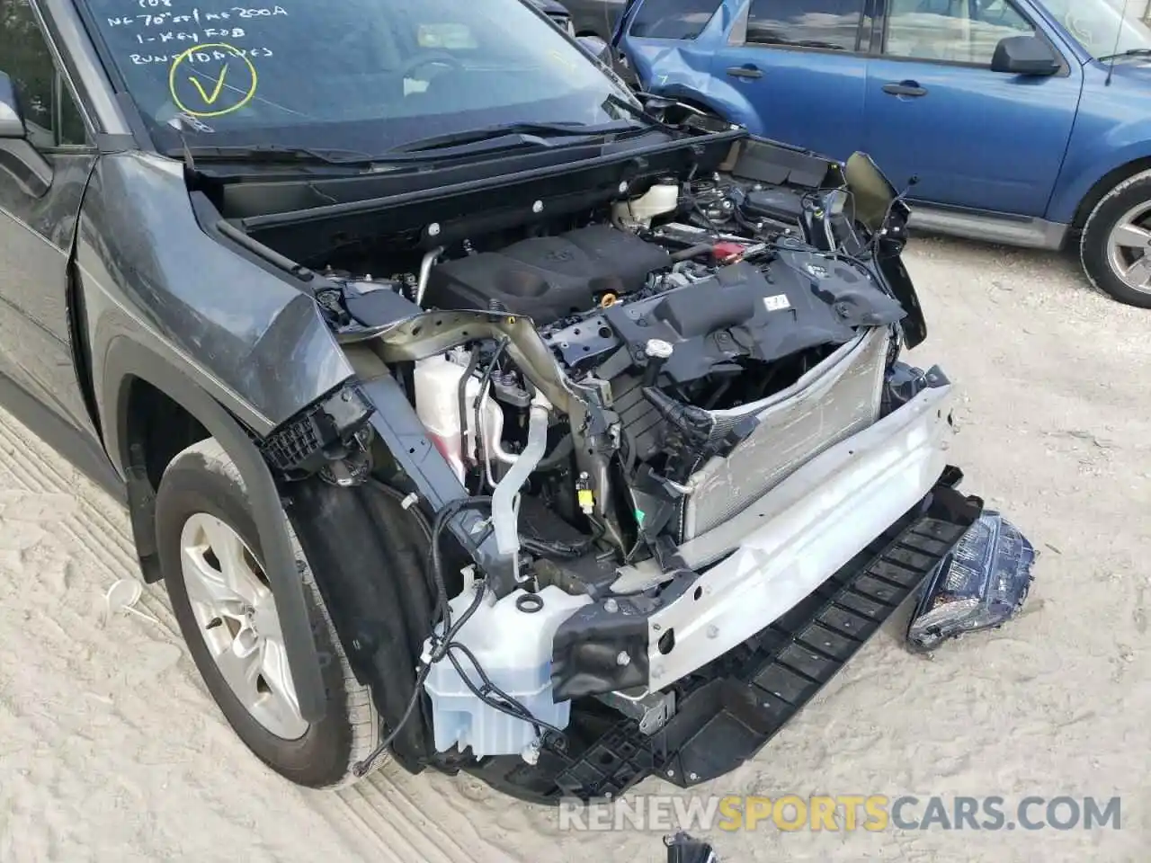 9 Фотография поврежденного автомобиля 2T3W1RFV7MC107547 TOYOTA RAV4 2021