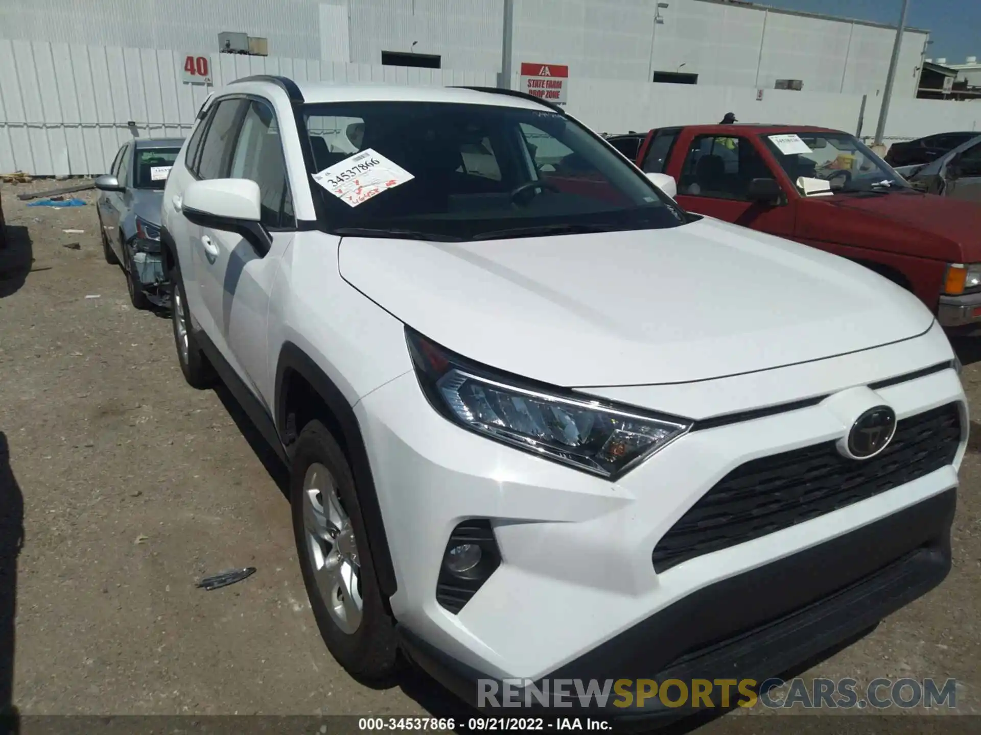 1 Фотография поврежденного автомобиля 2T3W1RFV7MC110691 TOYOTA RAV4 2021