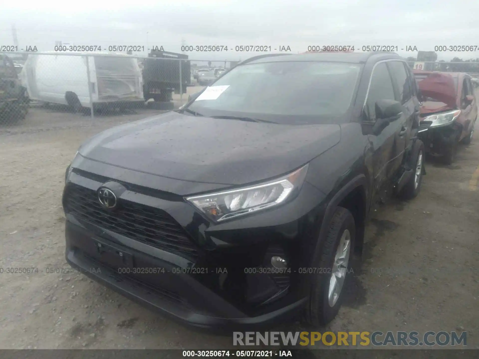 2 Фотография поврежденного автомобиля 2T3W1RFV7MC112327 TOYOTA RAV4 2021