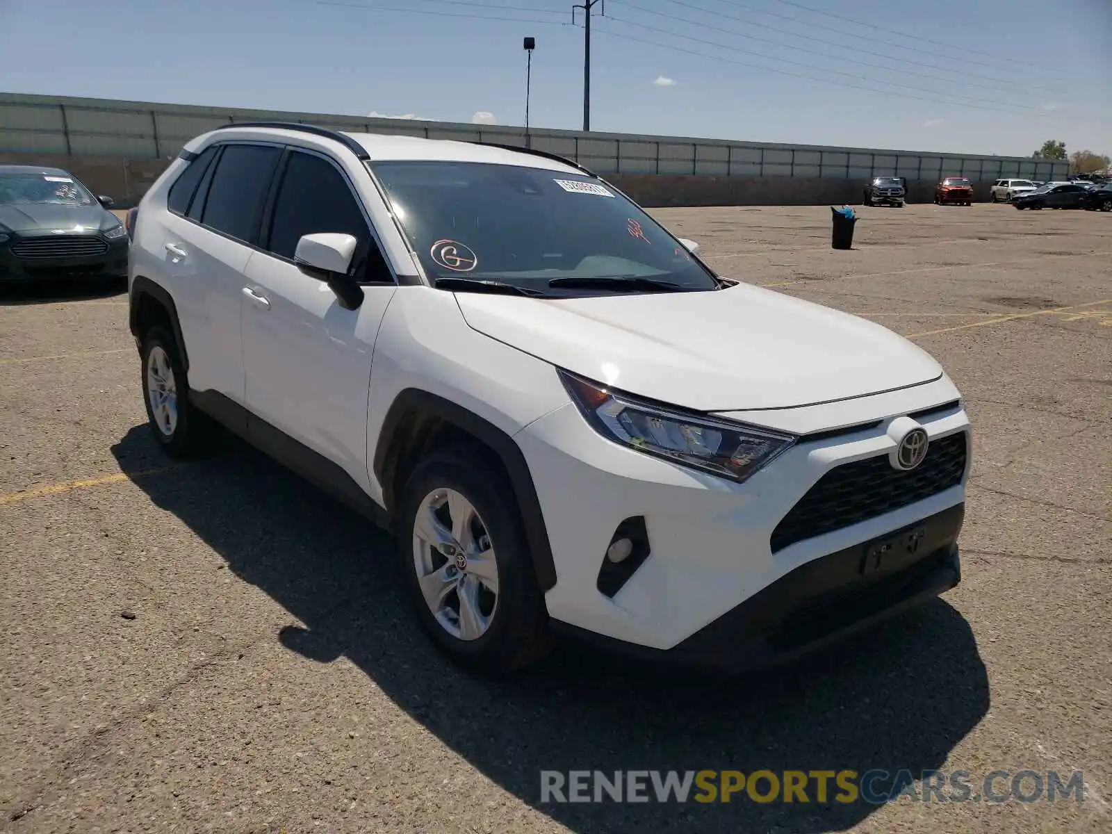 1 Photograph of a damaged car 2T3W1RFV7MC128849 TOYOTA RAV4 2021