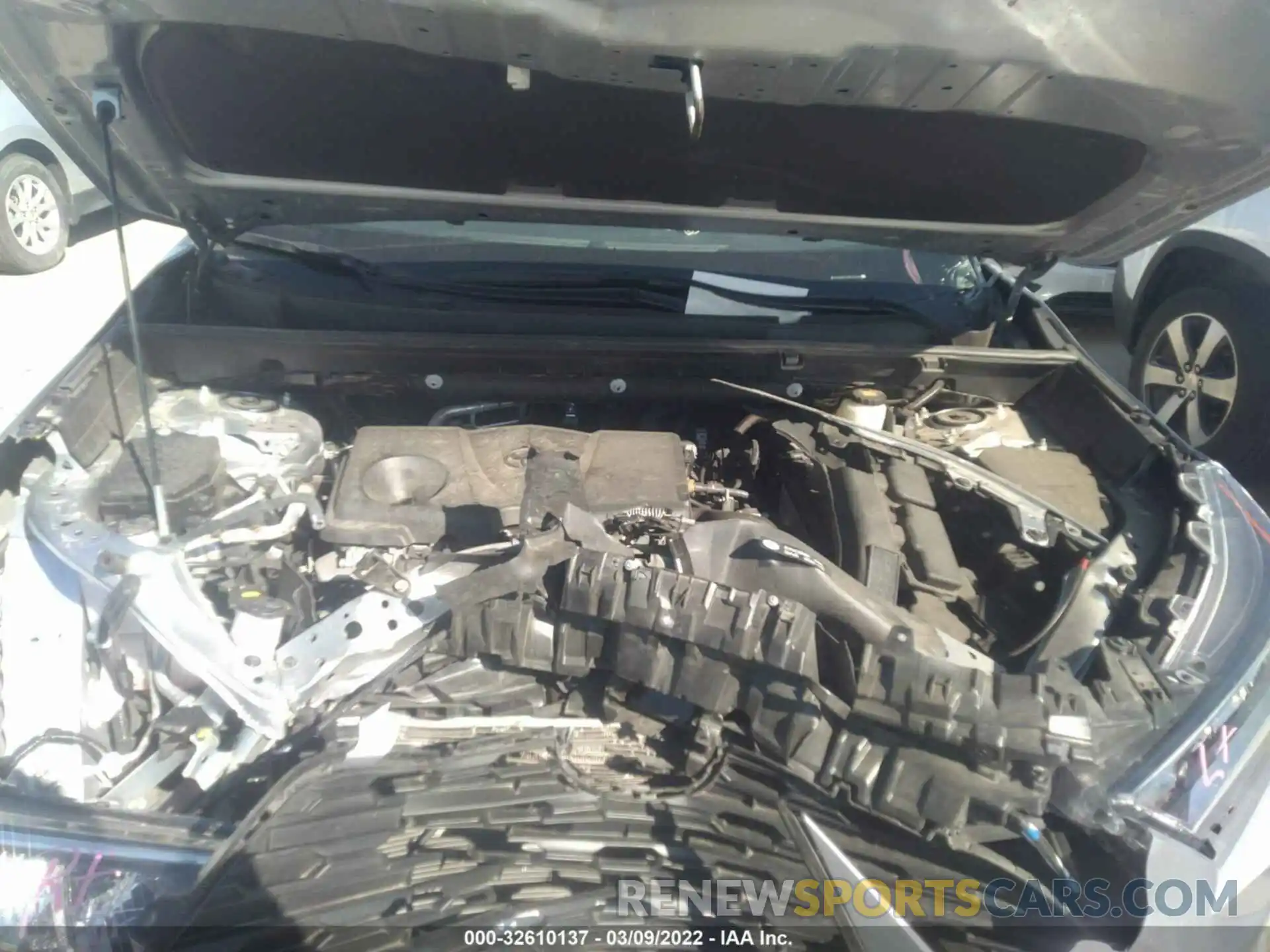 10 Фотография поврежденного автомобиля 2T3W1RFV7MC132495 TOYOTA RAV4 2021