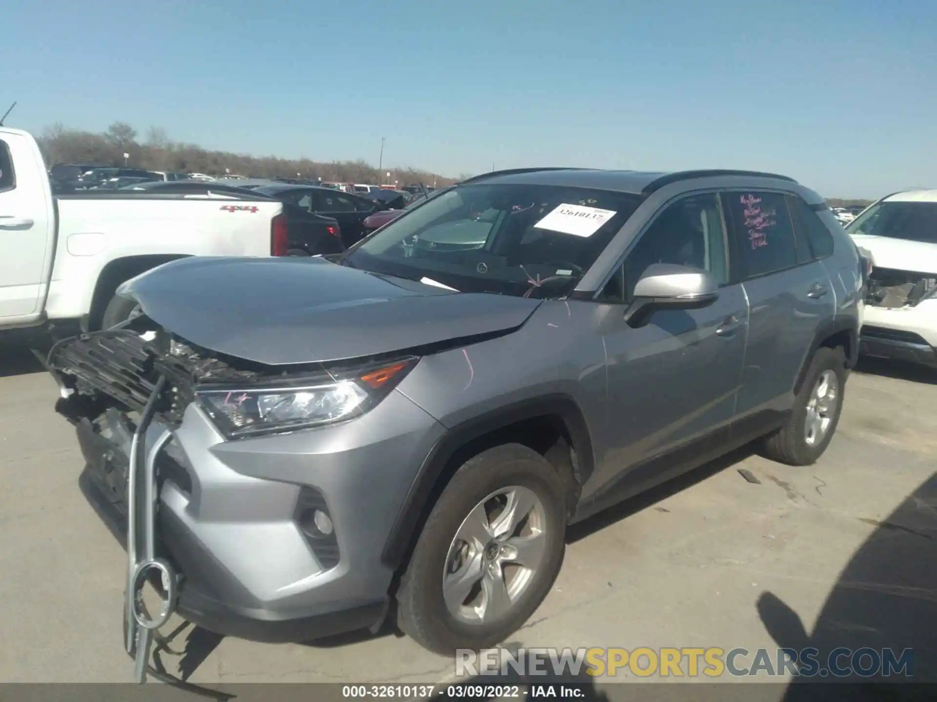 2 Фотография поврежденного автомобиля 2T3W1RFV7MC132495 TOYOTA RAV4 2021