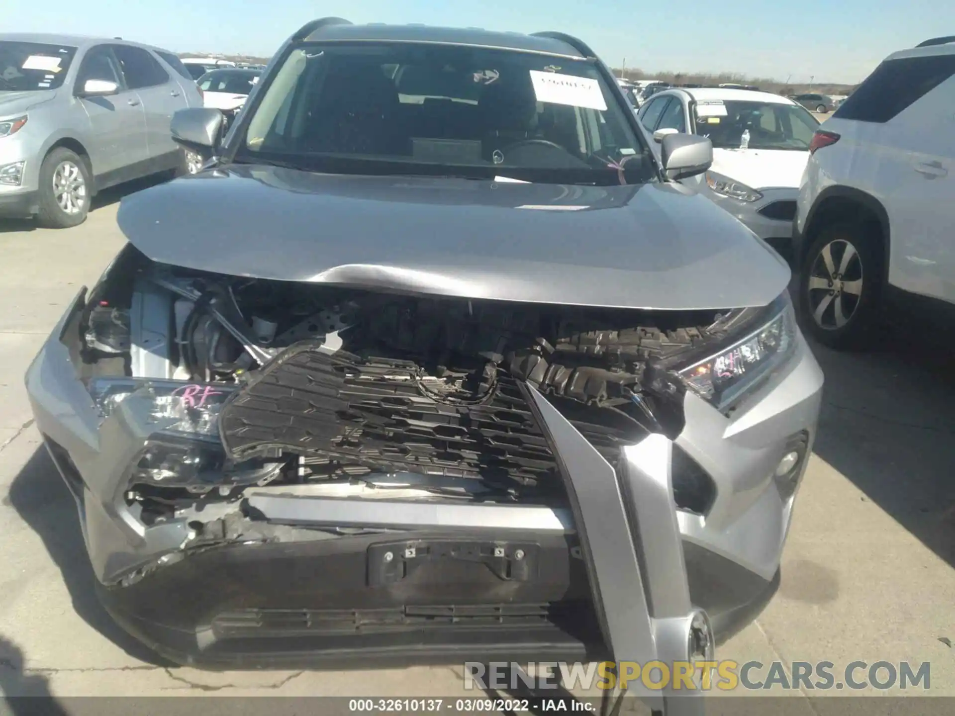 6 Photograph of a damaged car 2T3W1RFV7MC132495 TOYOTA RAV4 2021