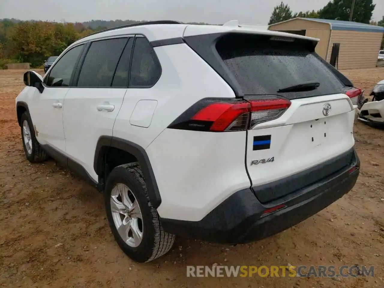 3 Photograph of a damaged car 2T3W1RFV7MC137745 TOYOTA RAV4 2021