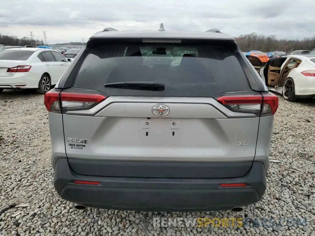 6 Фотография поврежденного автомобиля 2T3W1RFV7MC138801 TOYOTA RAV4 2021