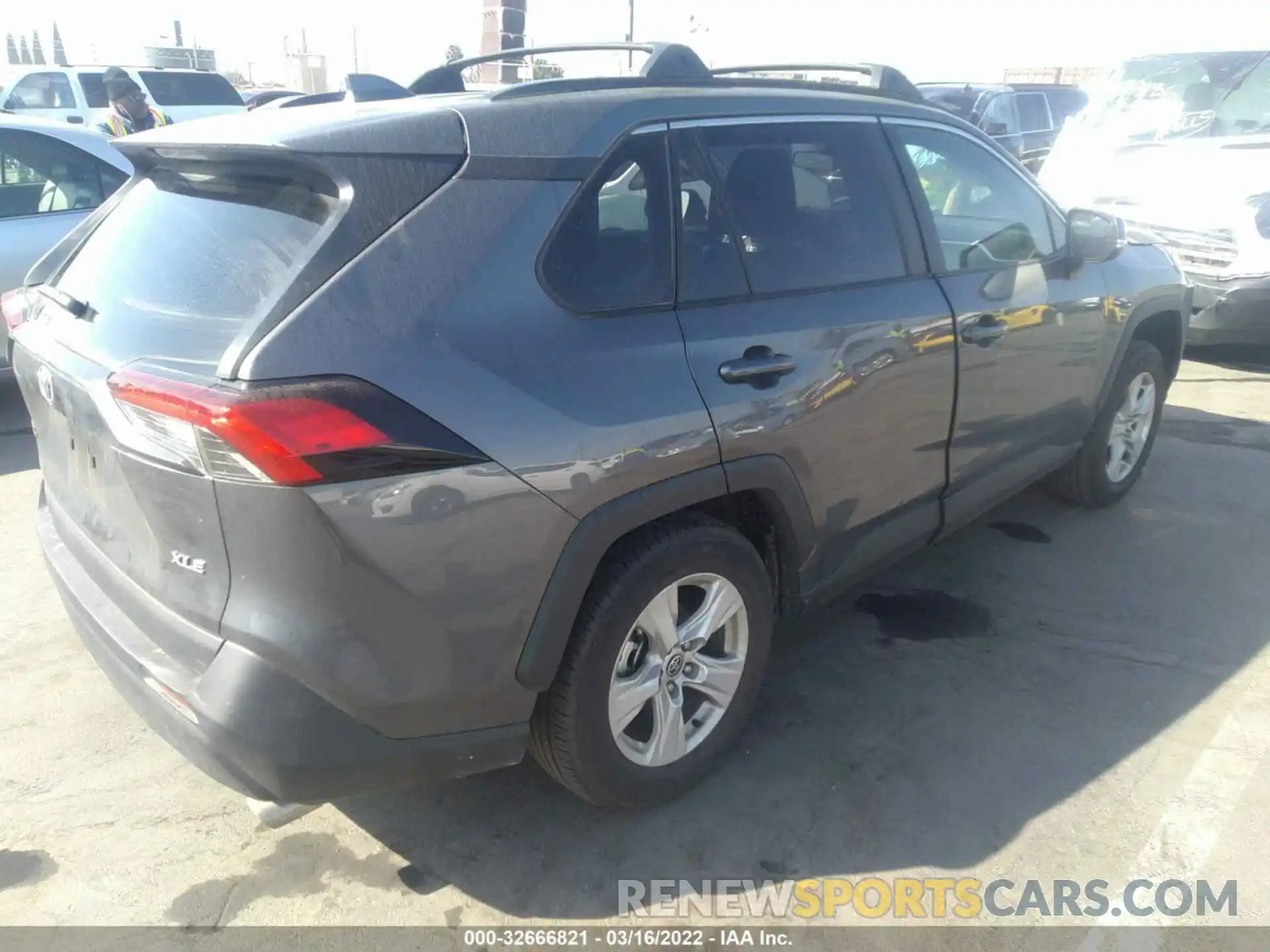 4 Photograph of a damaged car 2T3W1RFV7MC141973 TOYOTA RAV4 2021