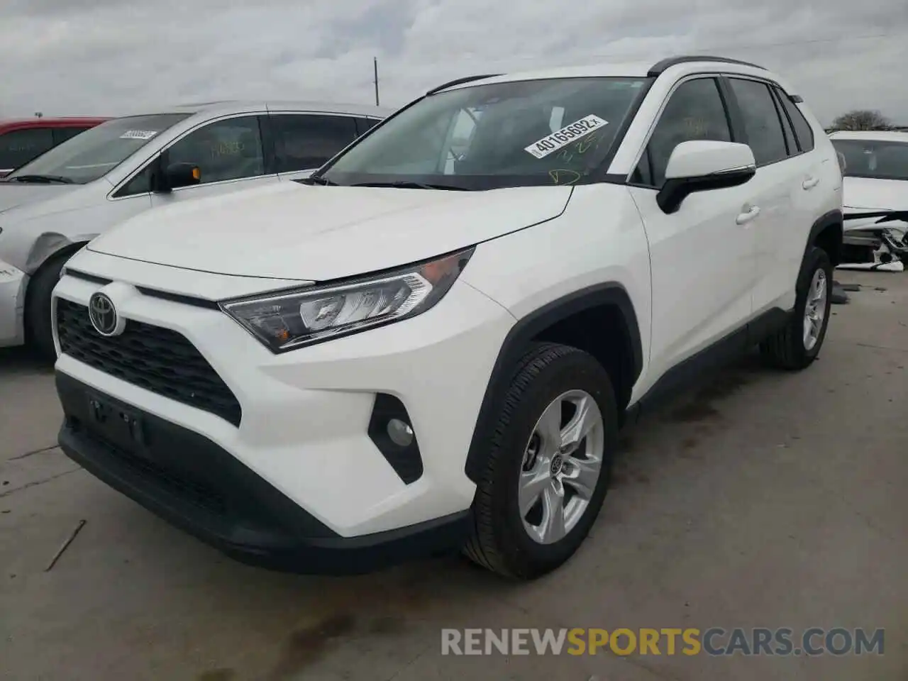 2 Фотография поврежденного автомобиля 2T3W1RFV7MC143979 TOYOTA RAV4 2021