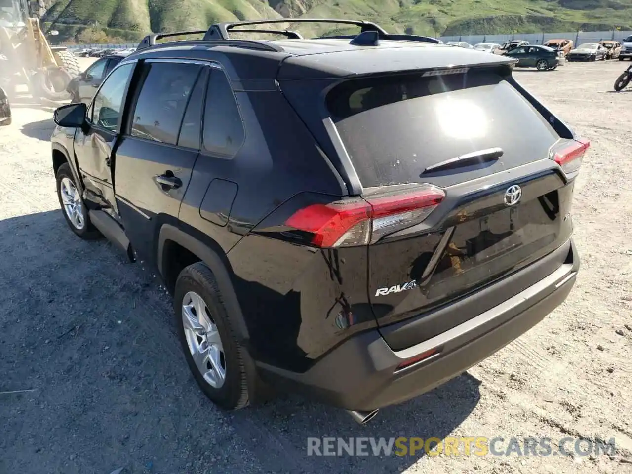 3 Photograph of a damaged car 2T3W1RFV7MC148521 TOYOTA RAV4 2021