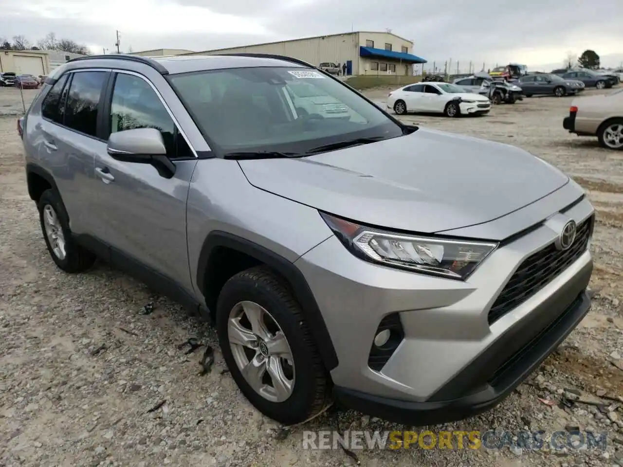 1 Photograph of a damaged car 2T3W1RFV7MC162712 TOYOTA RAV4 2021