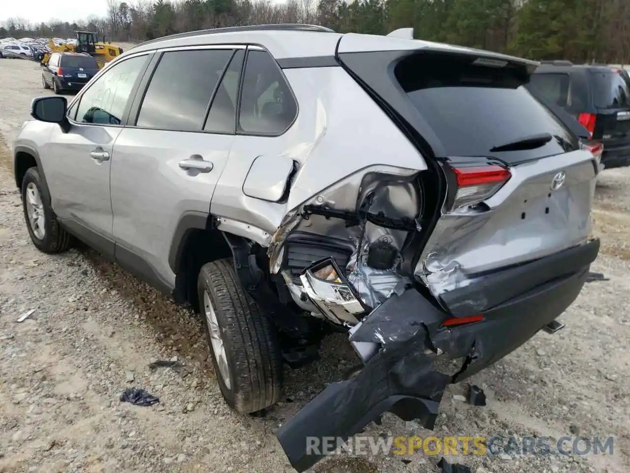 3 Photograph of a damaged car 2T3W1RFV7MC162712 TOYOTA RAV4 2021