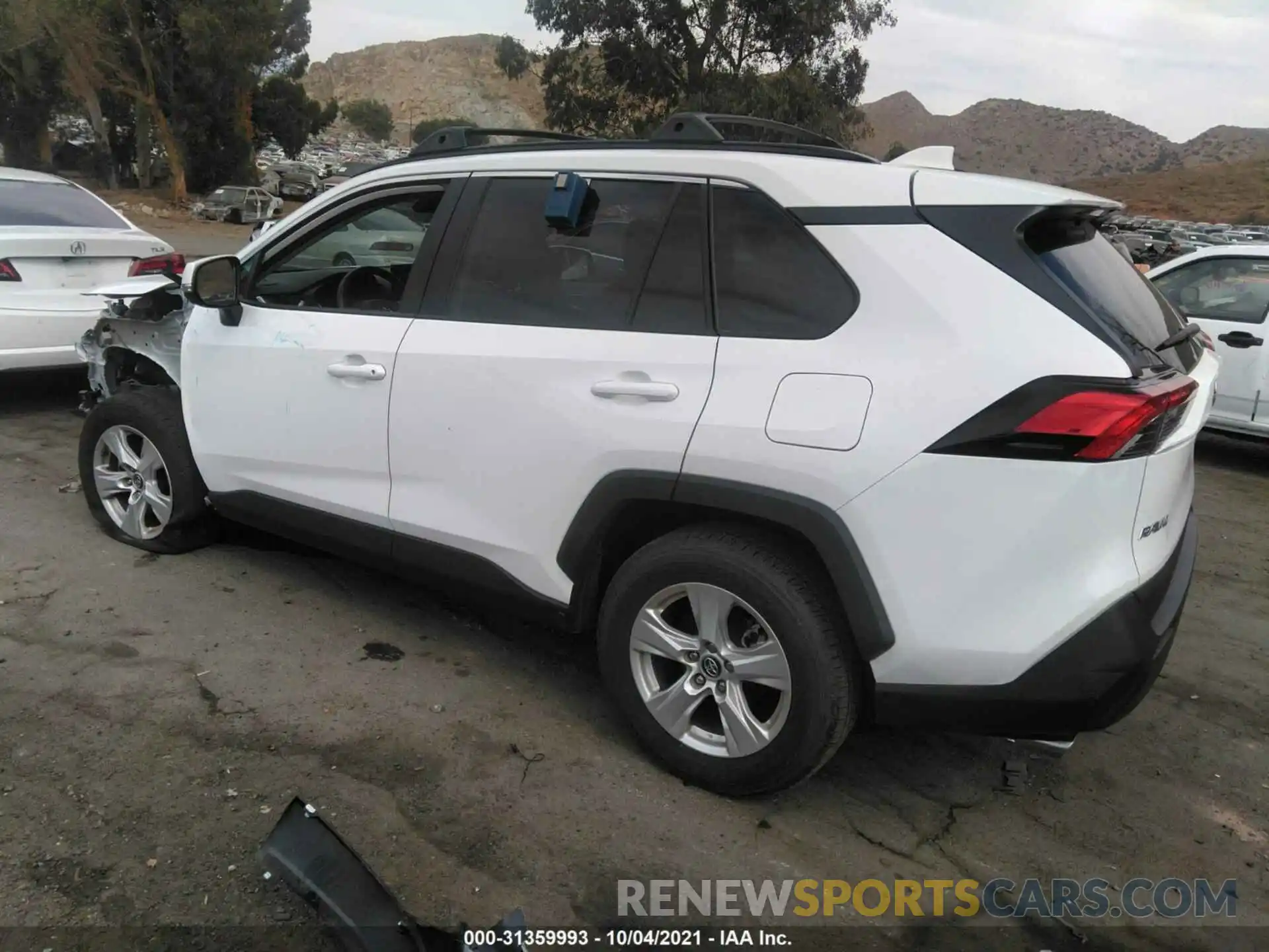 3 Photograph of a damaged car 2T3W1RFV7MW105649 TOYOTA RAV4 2021