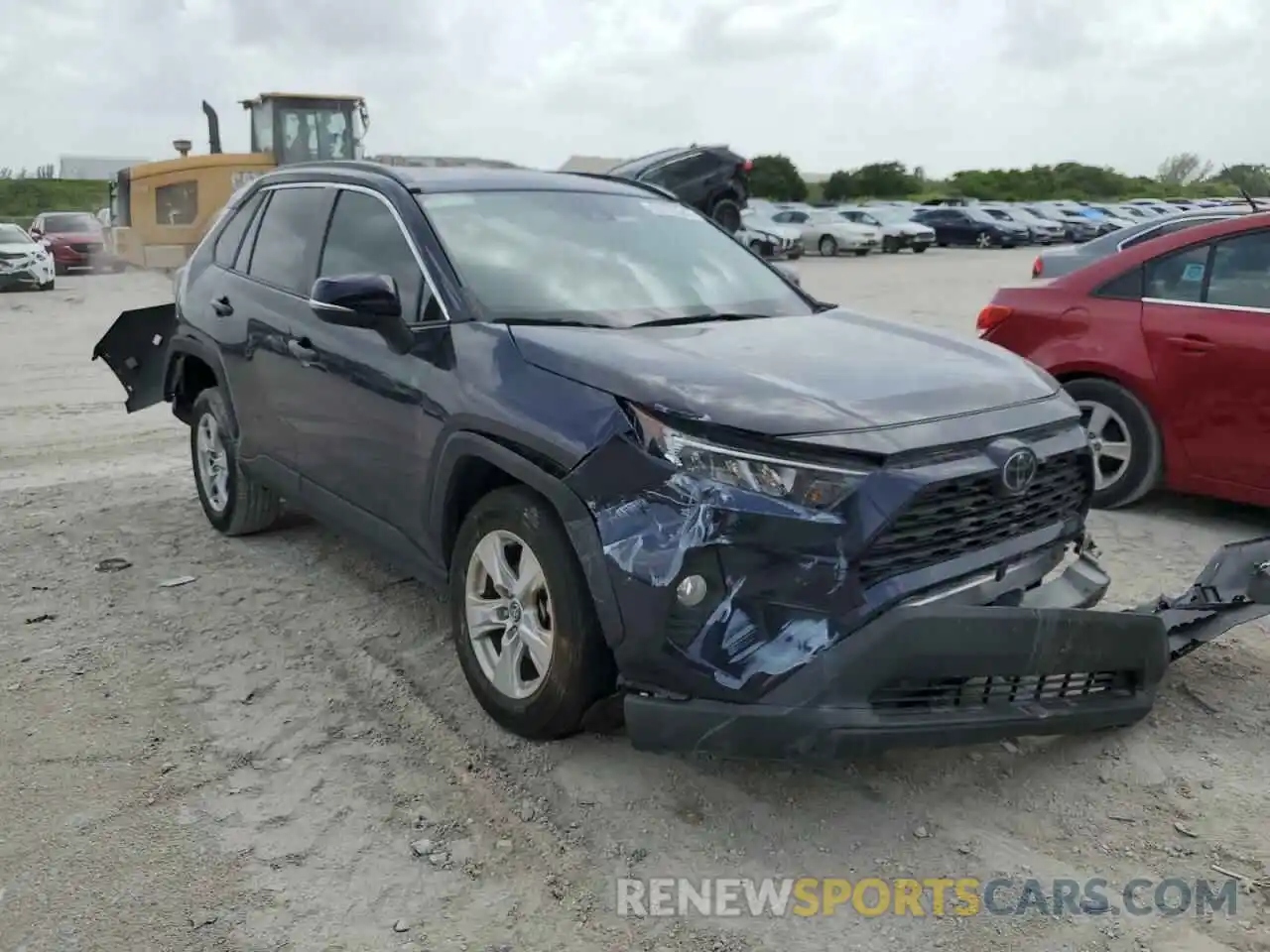 1 Photograph of a damaged car 2T3W1RFV7MW108888 TOYOTA RAV4 2021