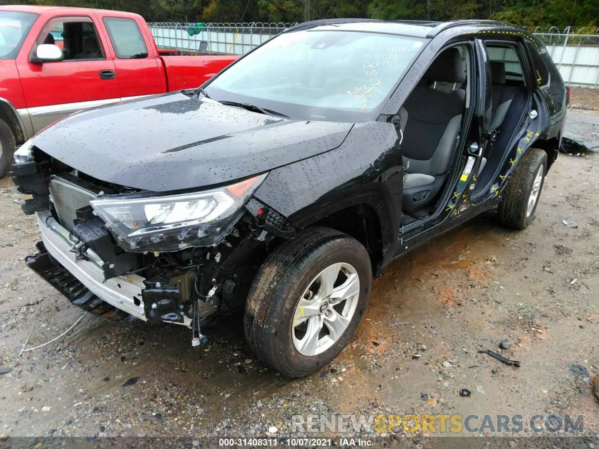 6 Фотография поврежденного автомобиля 2T3W1RFV7MW111709 TOYOTA RAV4 2021