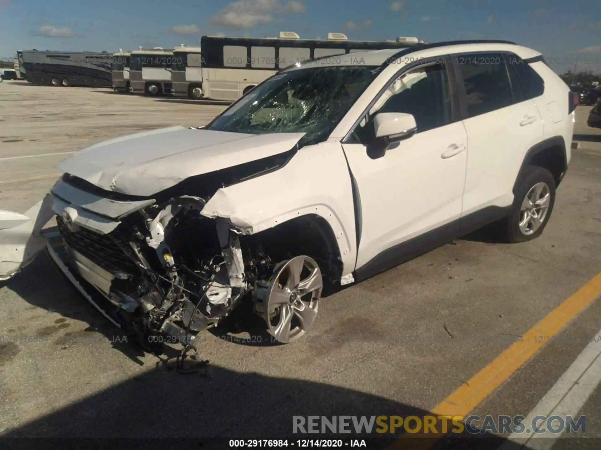 2 Photograph of a damaged car 2T3W1RFV7MW113184 TOYOTA RAV4 2021