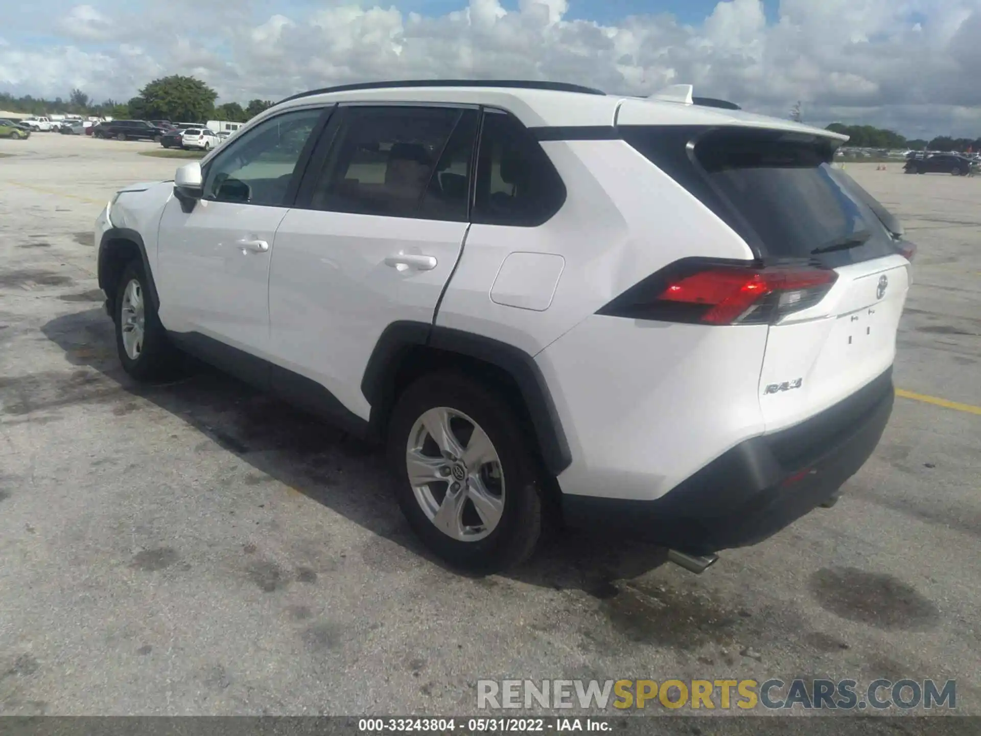 3 Photograph of a damaged car 2T3W1RFV7MW117445 TOYOTA RAV4 2021