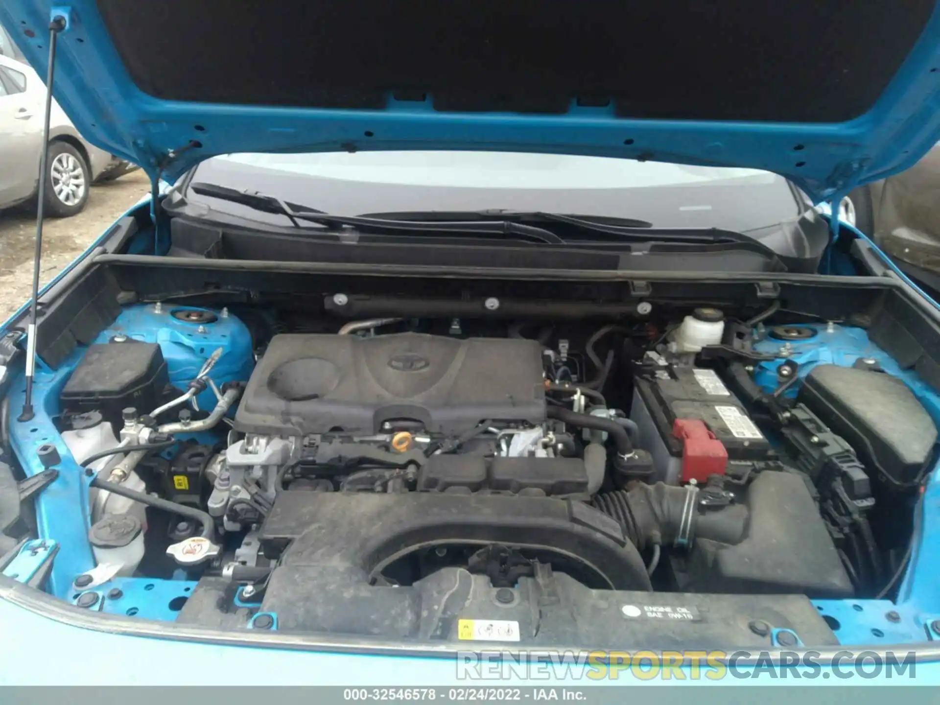 10 Фотография поврежденного автомобиля 2T3W1RFV7MW118627 TOYOTA RAV4 2021