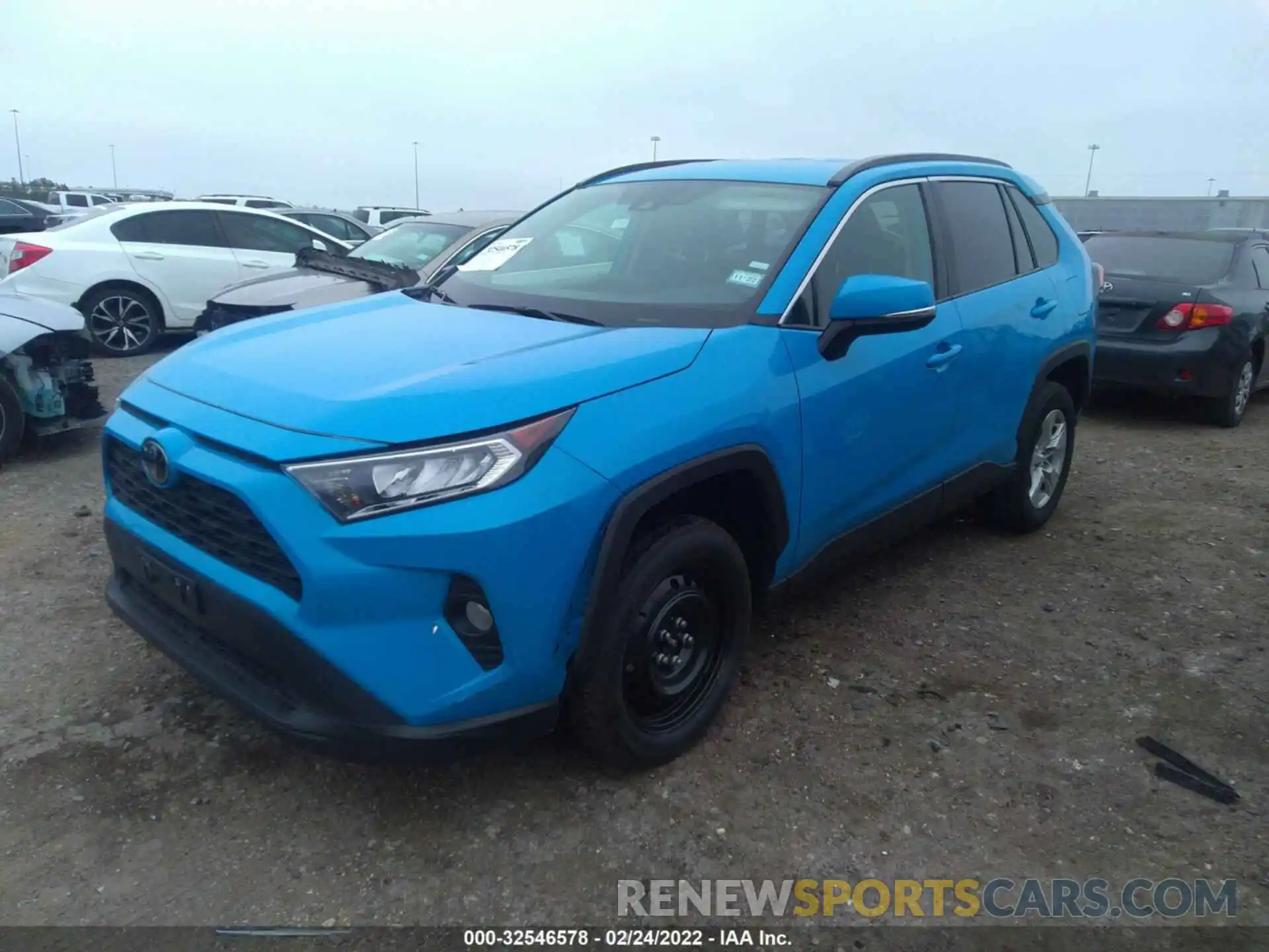 2 Фотография поврежденного автомобиля 2T3W1RFV7MW118627 TOYOTA RAV4 2021