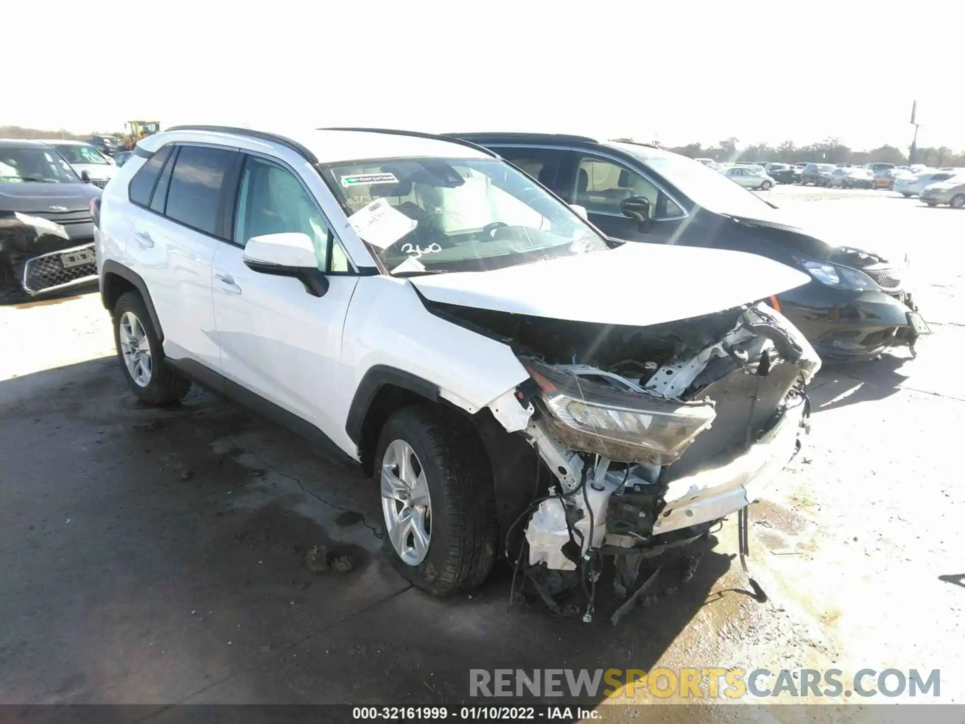 1 Photograph of a damaged car 2T3W1RFV7MW118756 TOYOTA RAV4 2021