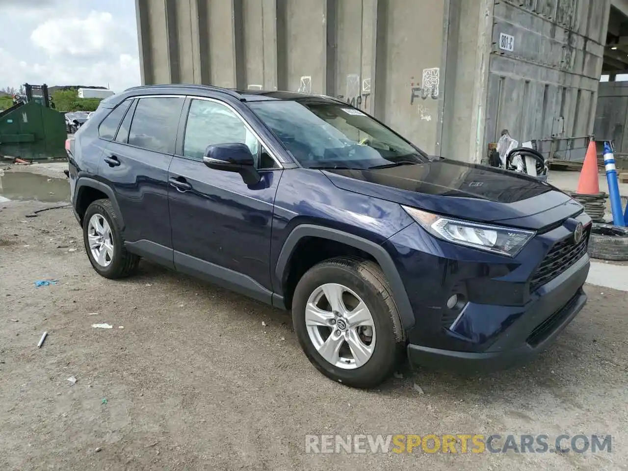 4 Фотография поврежденного автомобиля 2T3W1RFV7MW120815 TOYOTA RAV4 2021