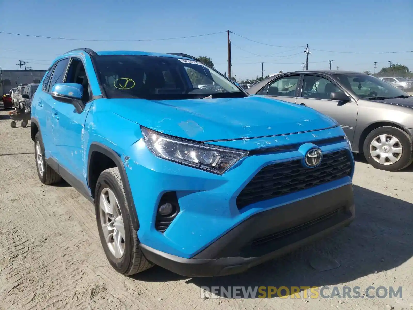 1 Фотография поврежденного автомобиля 2T3W1RFV7MW124718 TOYOTA RAV4 2021