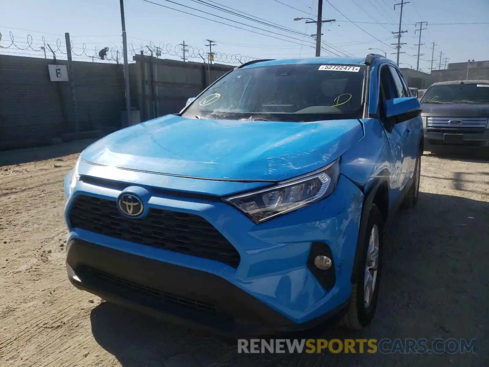 2 Фотография поврежденного автомобиля 2T3W1RFV7MW124718 TOYOTA RAV4 2021