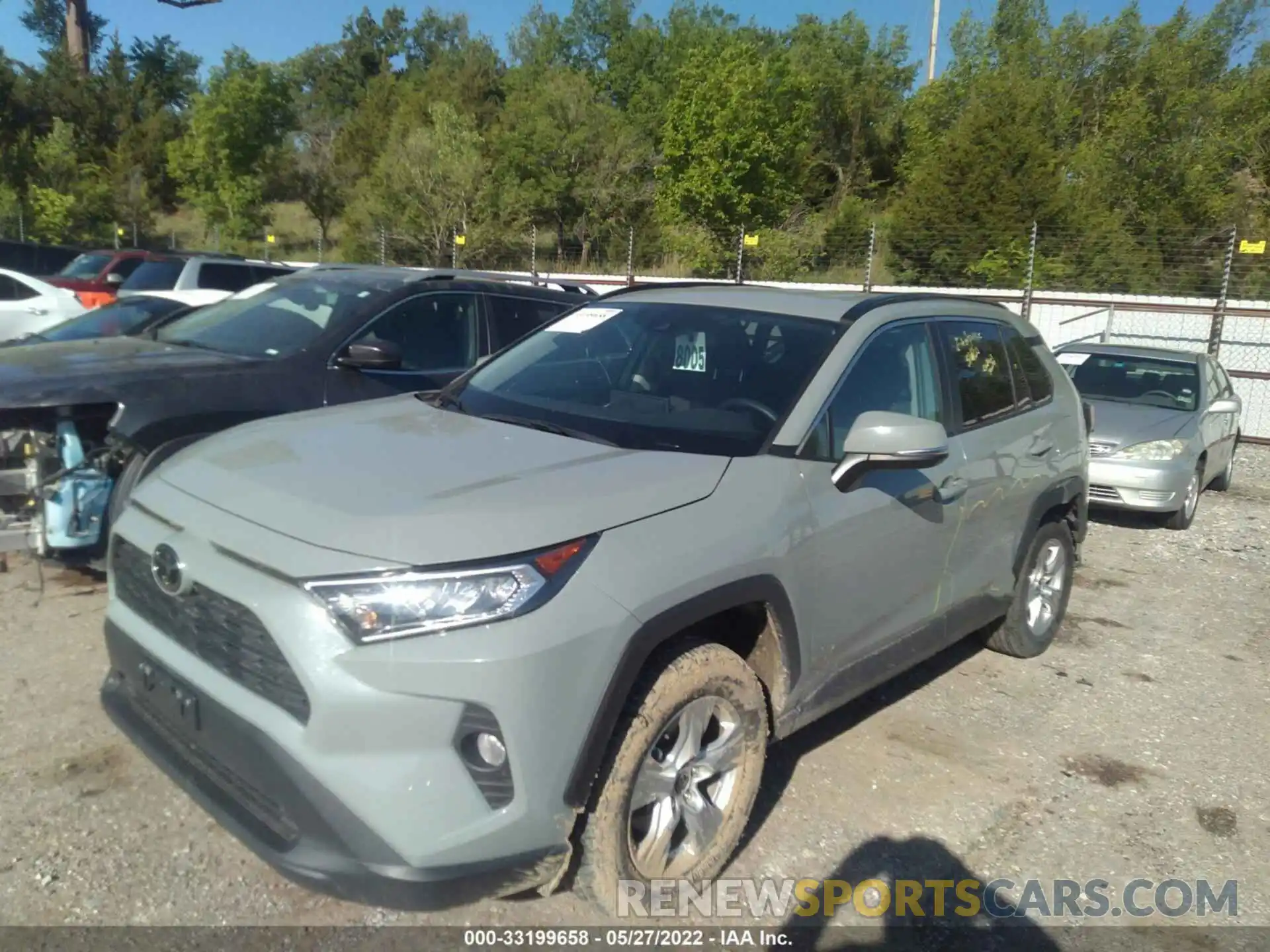 2 Photograph of a damaged car 2T3W1RFV7MW128347 TOYOTA RAV4 2021