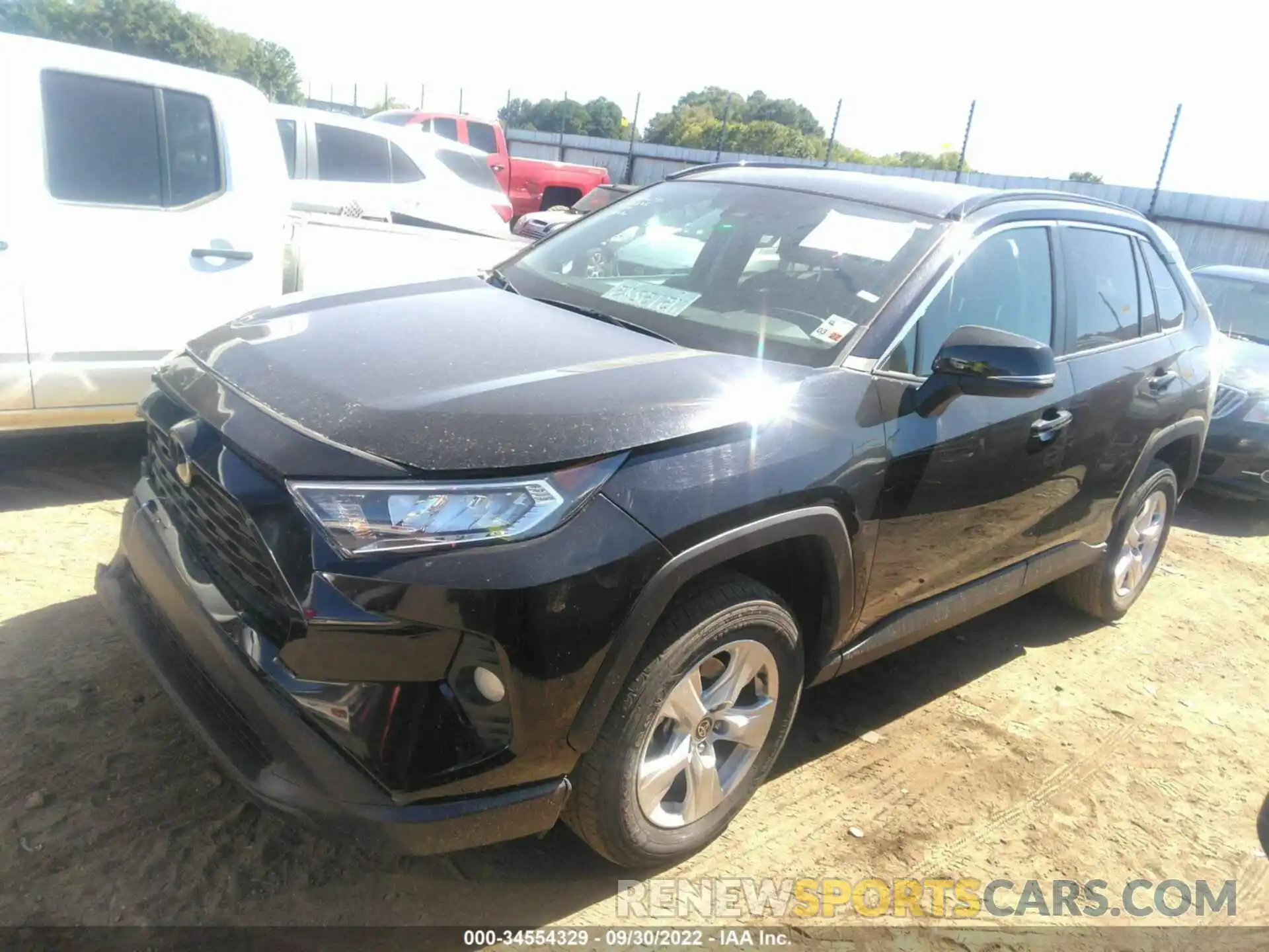 2 Photograph of a damaged car 2T3W1RFV7MW137467 TOYOTA RAV4 2021