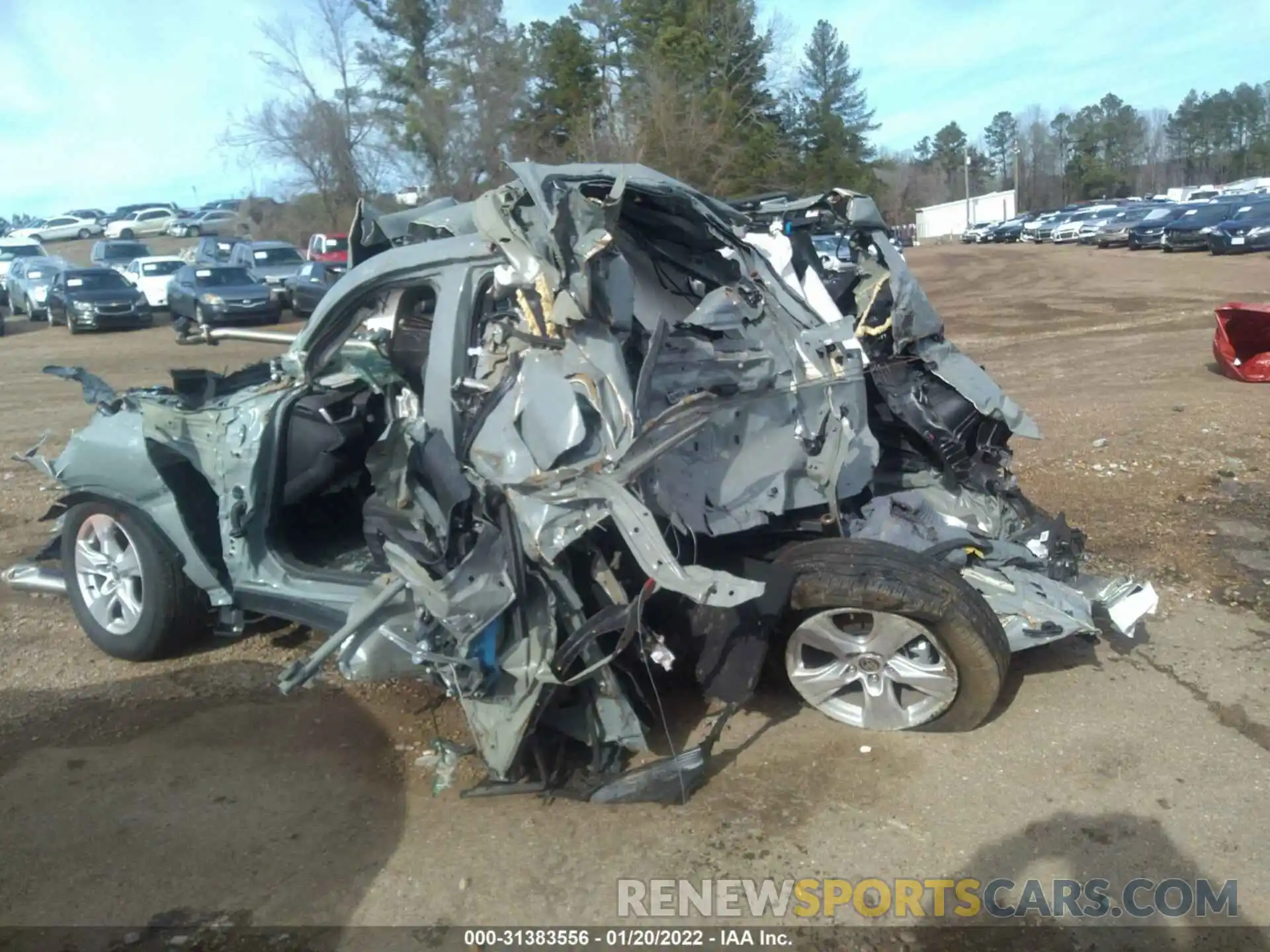 6 Photograph of a damaged car 2T3W1RFV7MW145035 TOYOTA RAV4 2021