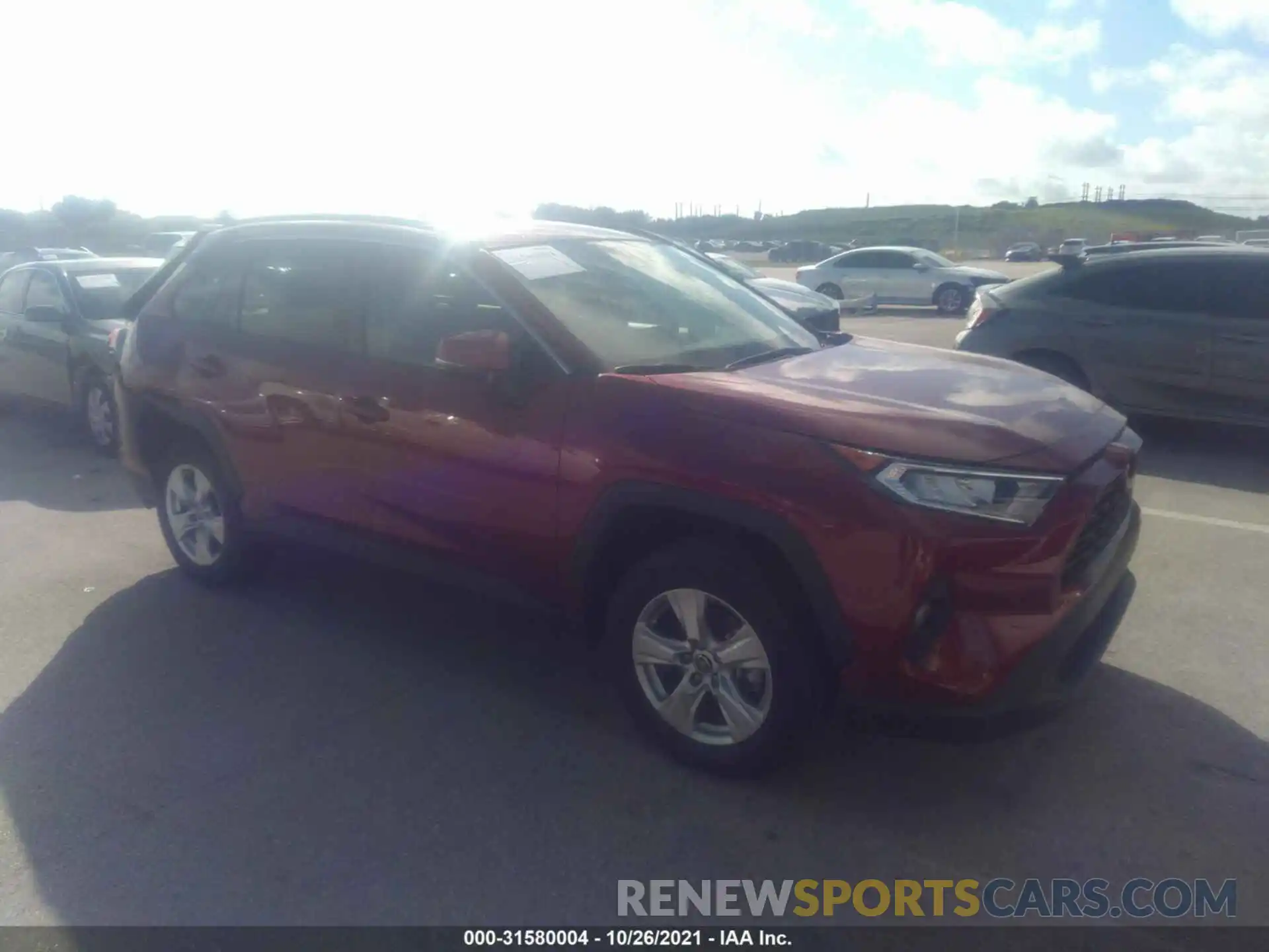 1 Photograph of a damaged car 2T3W1RFV7MW146749 TOYOTA RAV4 2021