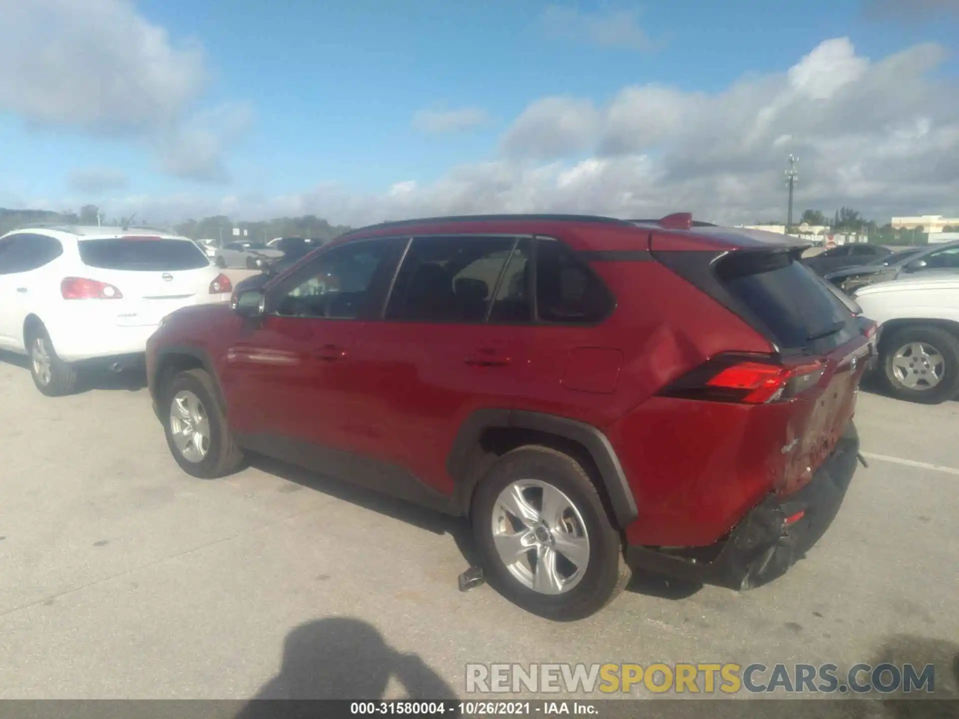 3 Photograph of a damaged car 2T3W1RFV7MW146749 TOYOTA RAV4 2021